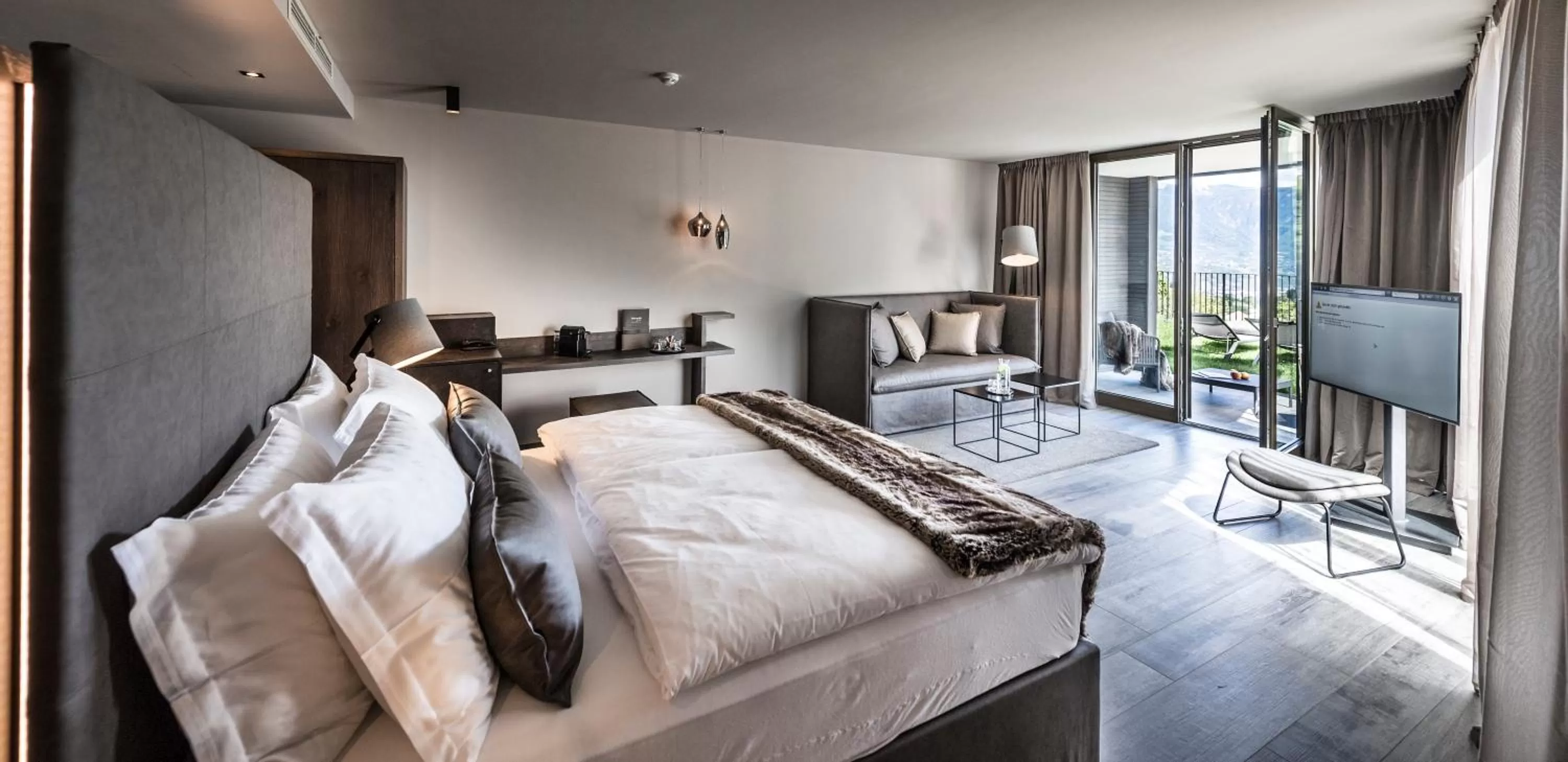 Bedroom, Bed in Mair Am Ort Living Hotel B&B