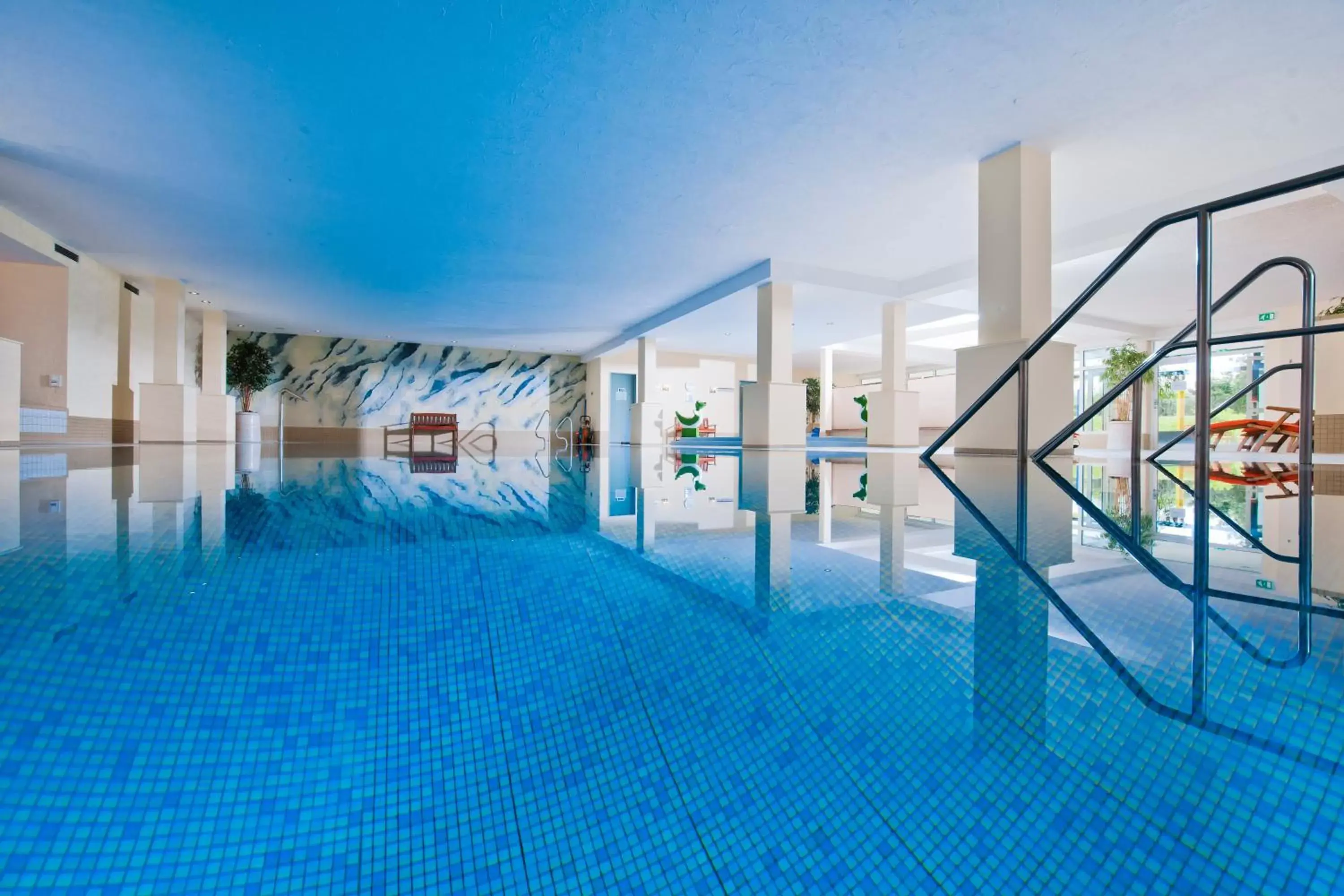 Swimming Pool in Sporthotel Grafenwald