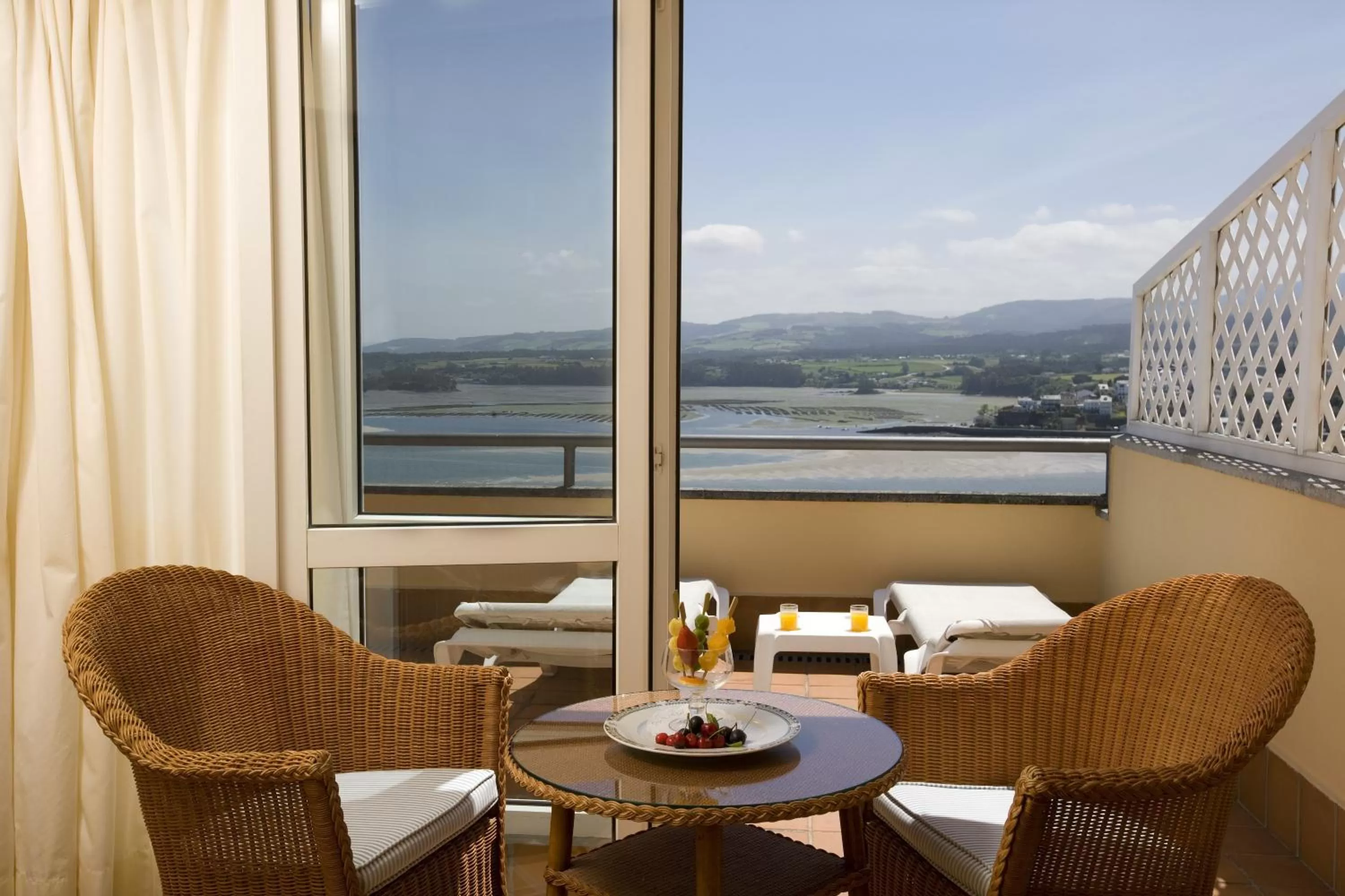 Balcony/Terrace in Parador de Ribadeo