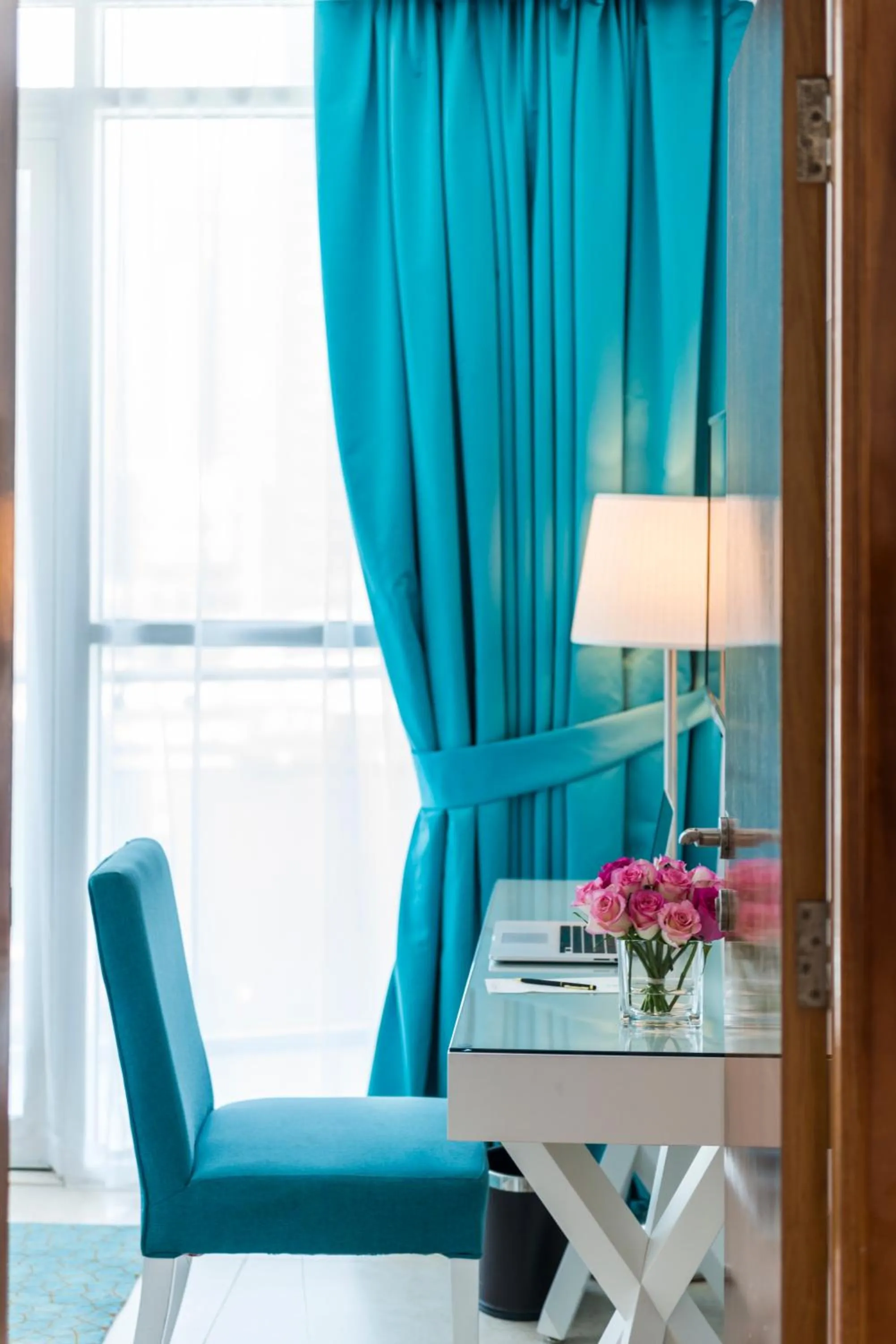 Seating area in Jannah Marina Hotel Apartments