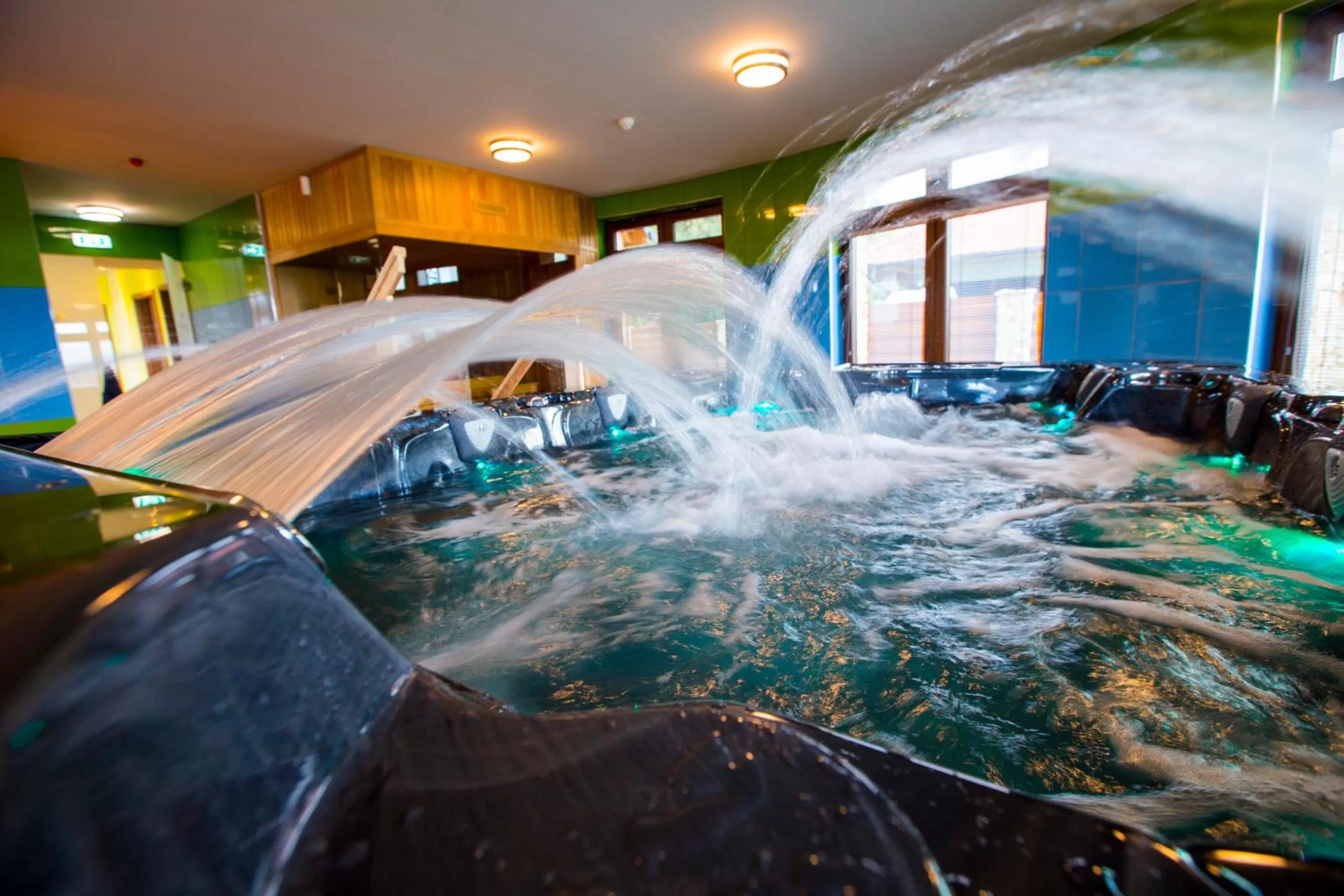 Hot Tub in Pole Position Beach Hotel