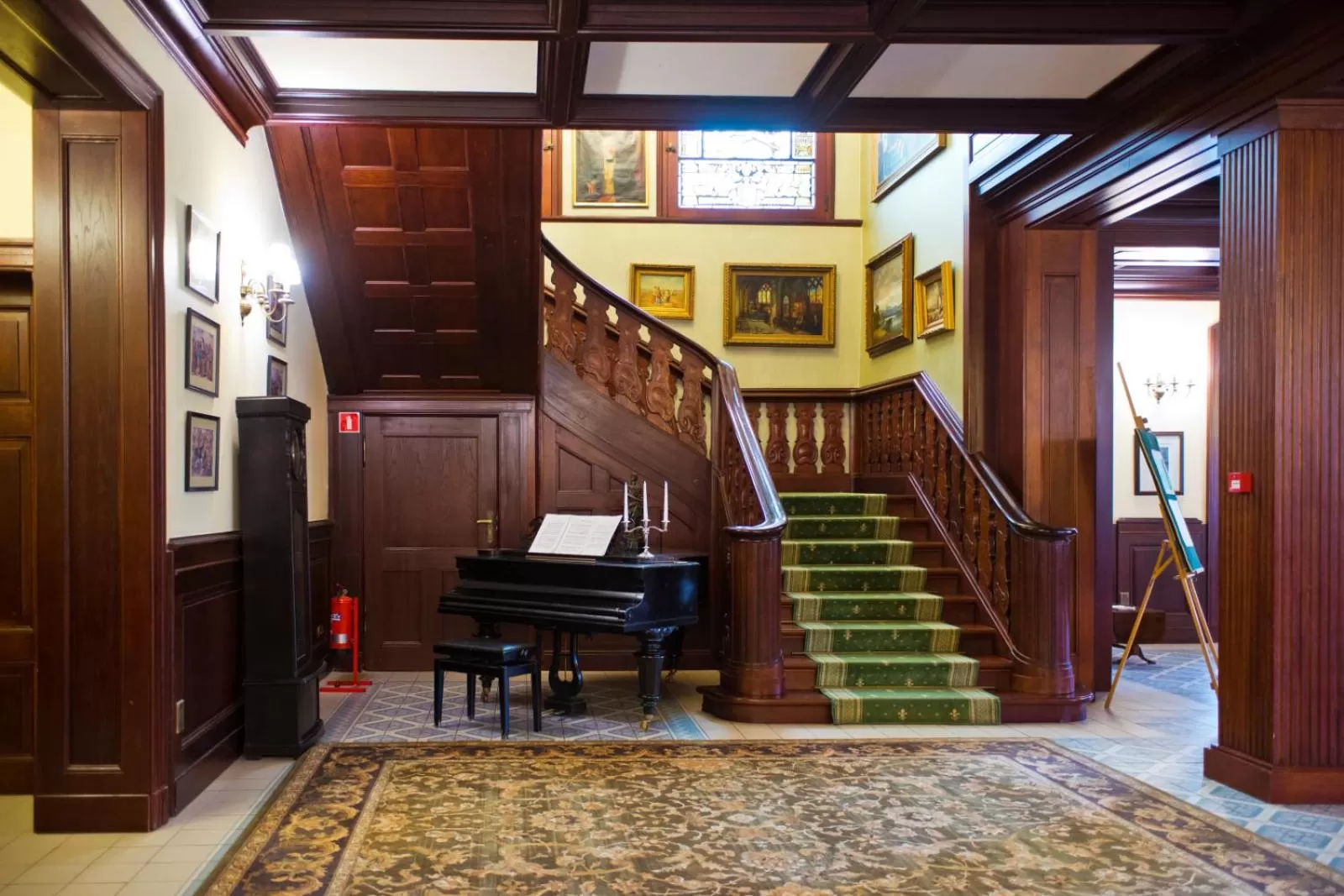 Lobby or reception in Pałac Wiejce