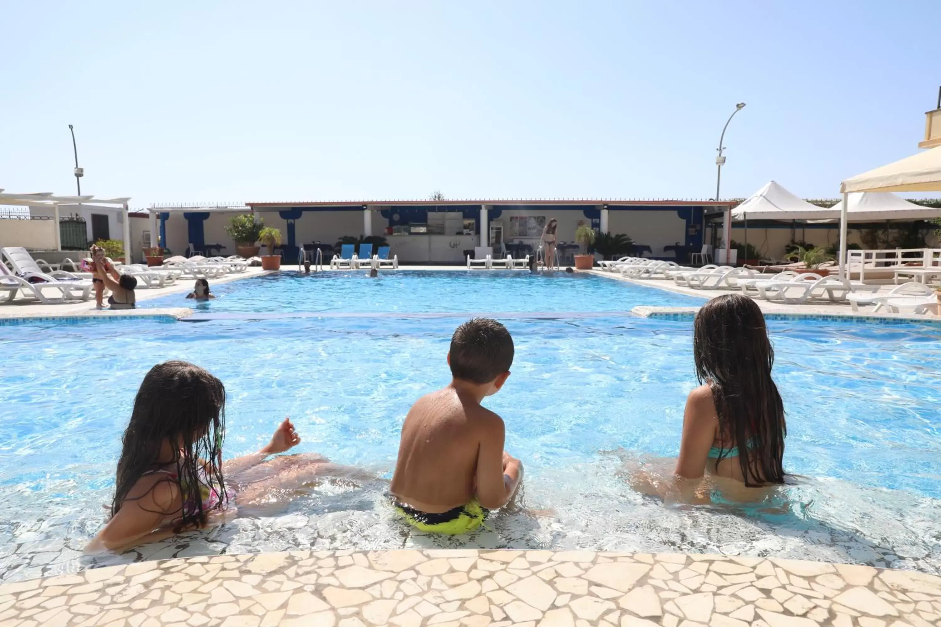 children, Swimming Pool in Grand Hotel Paradiso