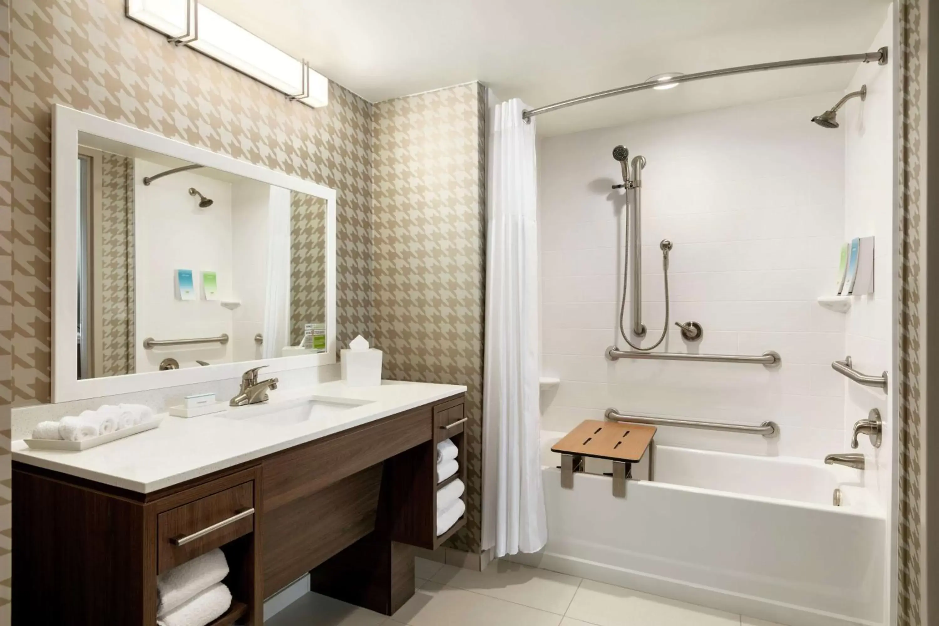 Bathroom in Home2 Suites By Hilton Brandon Tampa