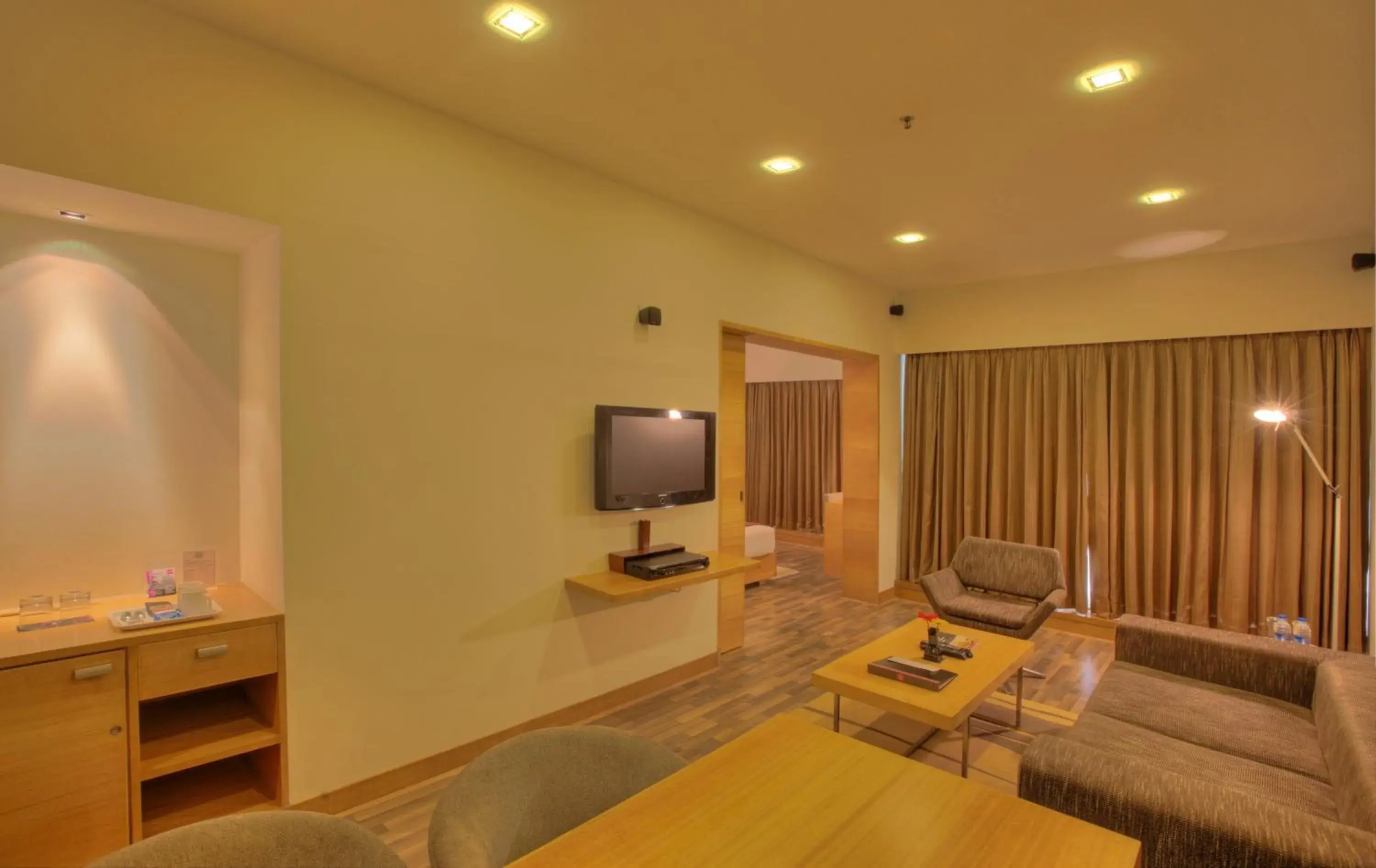 Living room, TV/Entertainment Center in Hotel Parc Estique