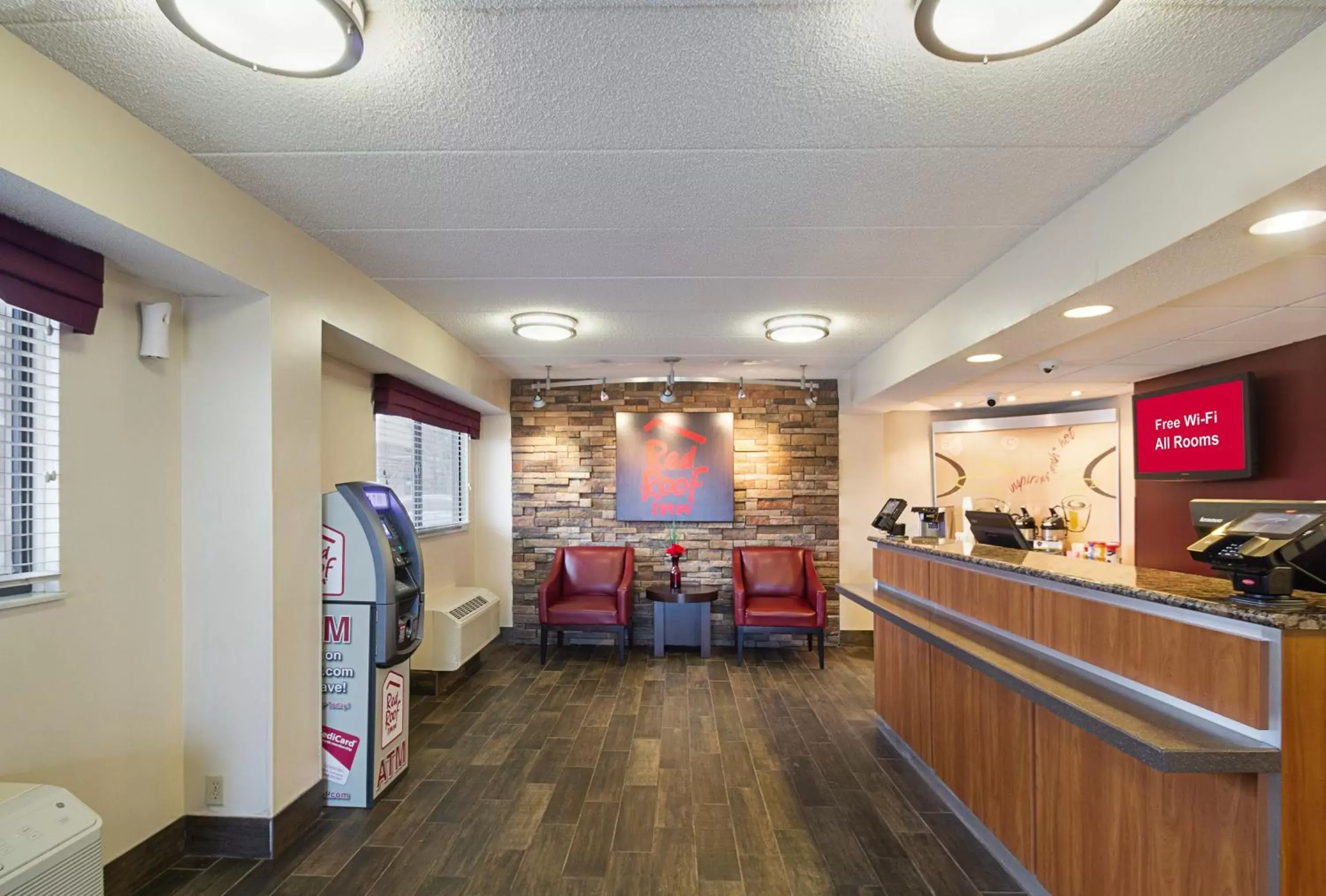 Lobby or reception, Lobby/Reception in Red Roof Inn Madison, WI