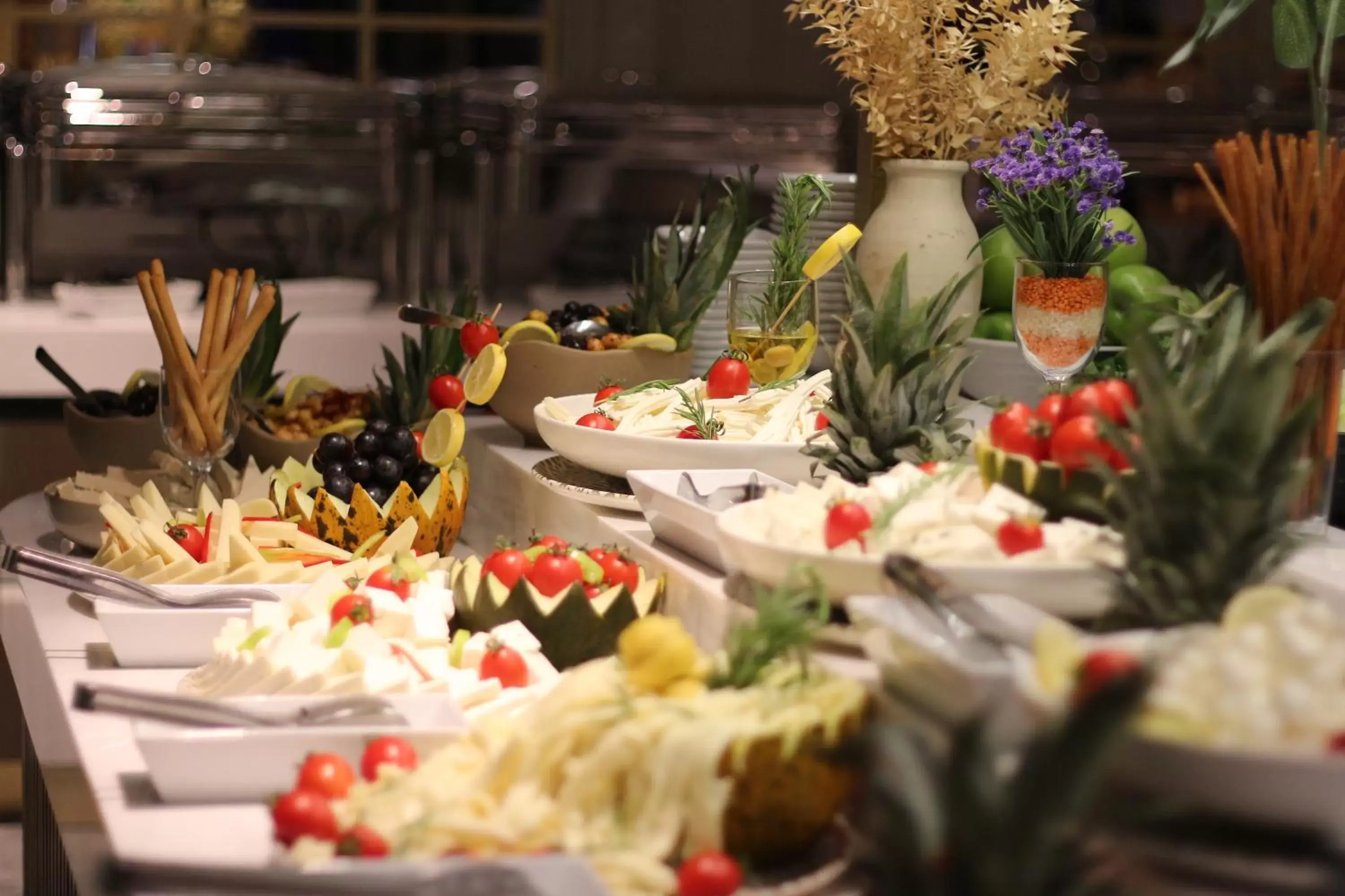 Buffet breakfast in Hotel Zurich Istanbul