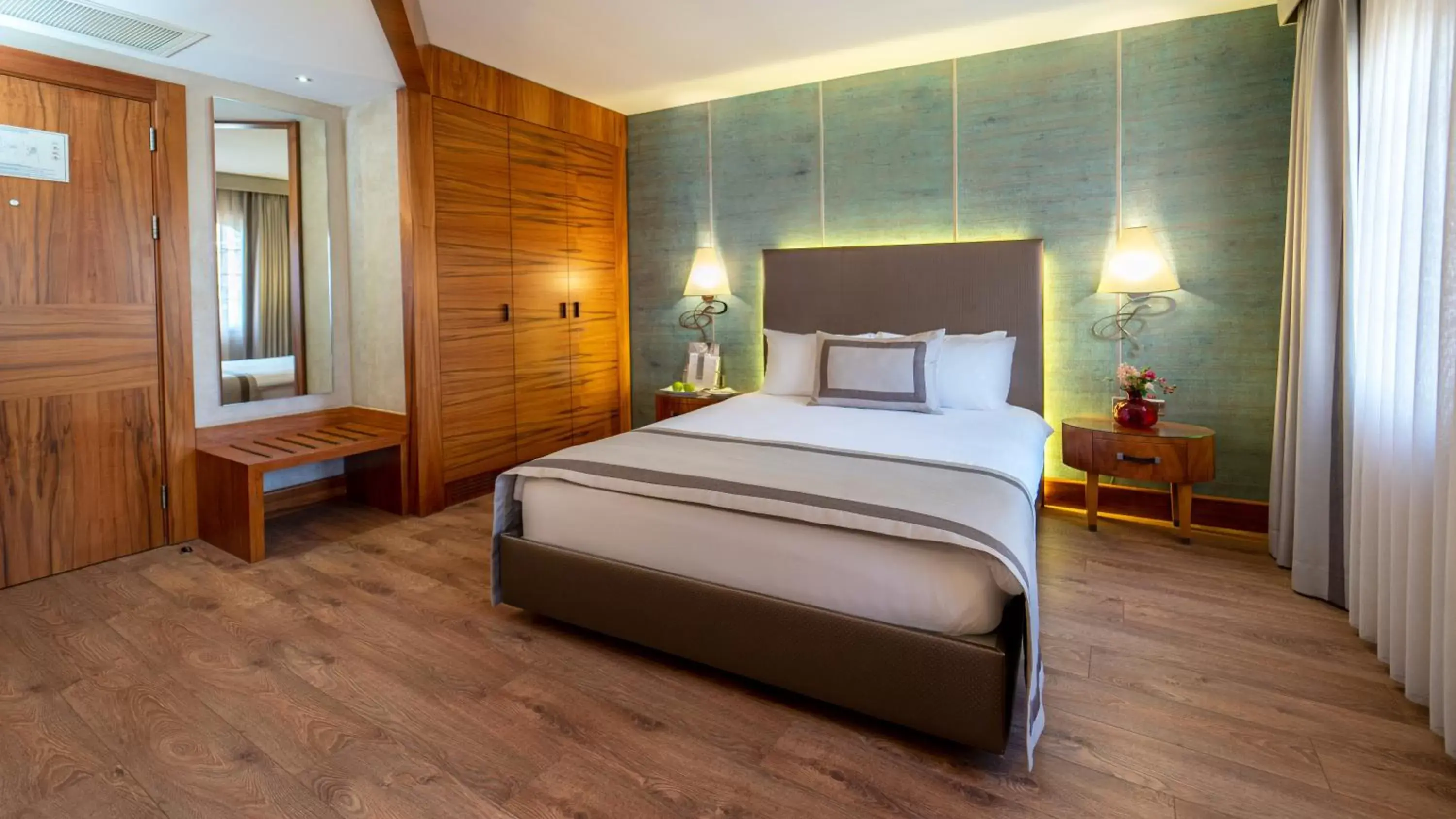 Bed in Biz Cevahir Hotel Sultanahmet