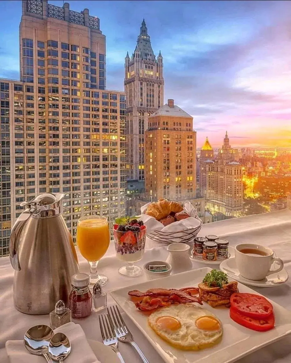 Breakfast in Millennium Downtown New York