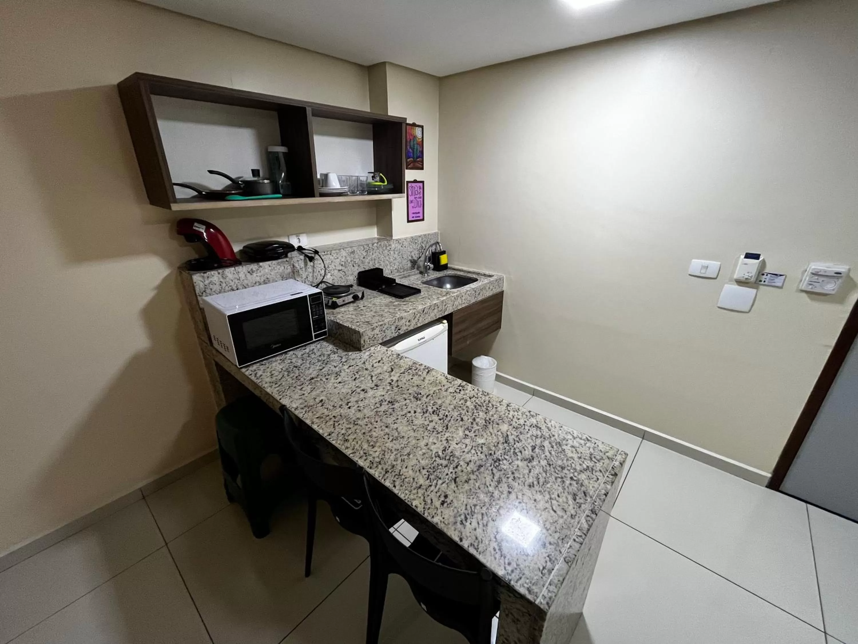 Kitchen or kitchenette, Kitchen/Kitchenette in Flat beira mar Tambaú