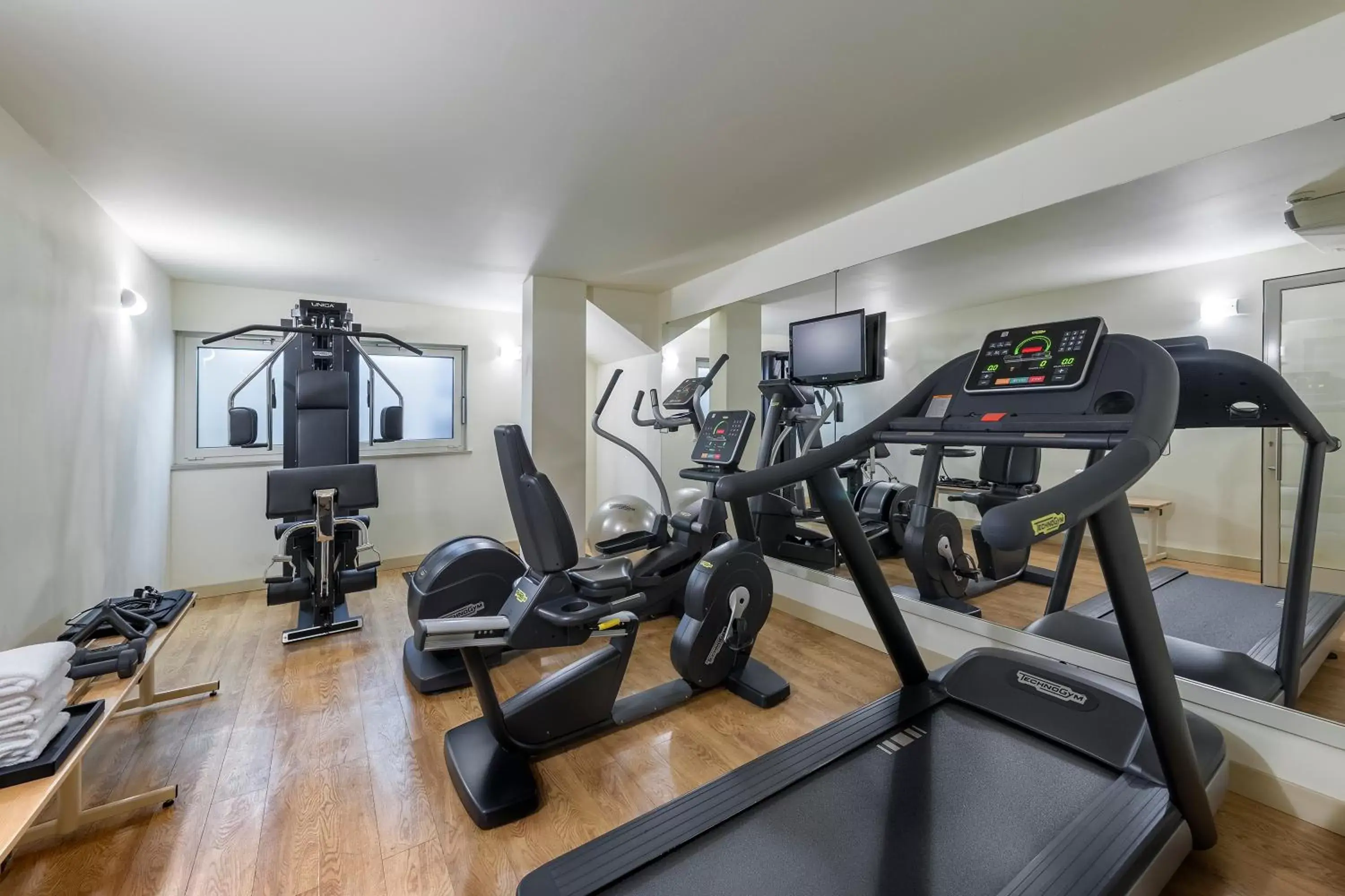 Fitness centre/facilities in Villa Rosa Hotel Desenzano