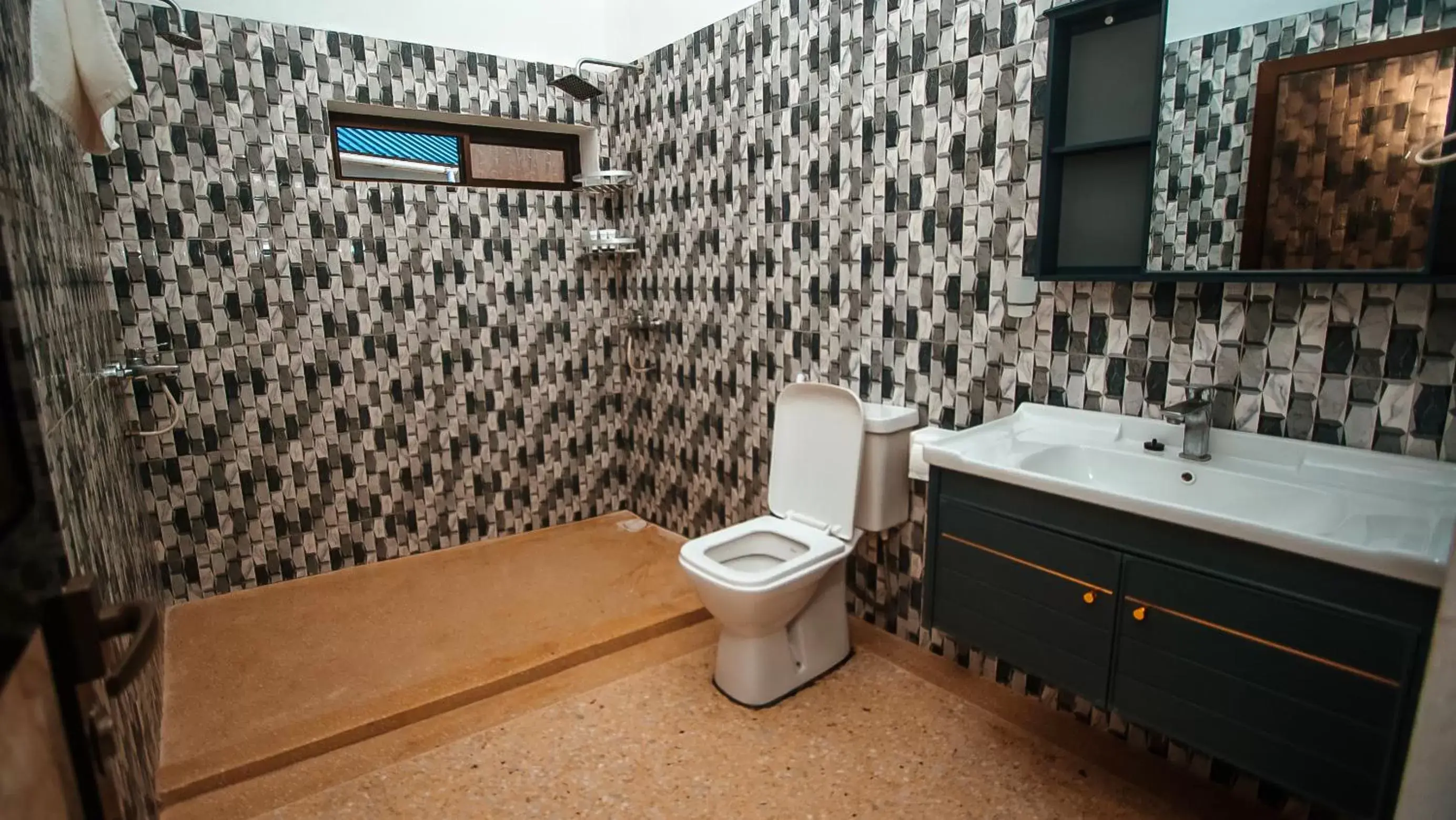 Bathroom in Zenobia Beach Resort