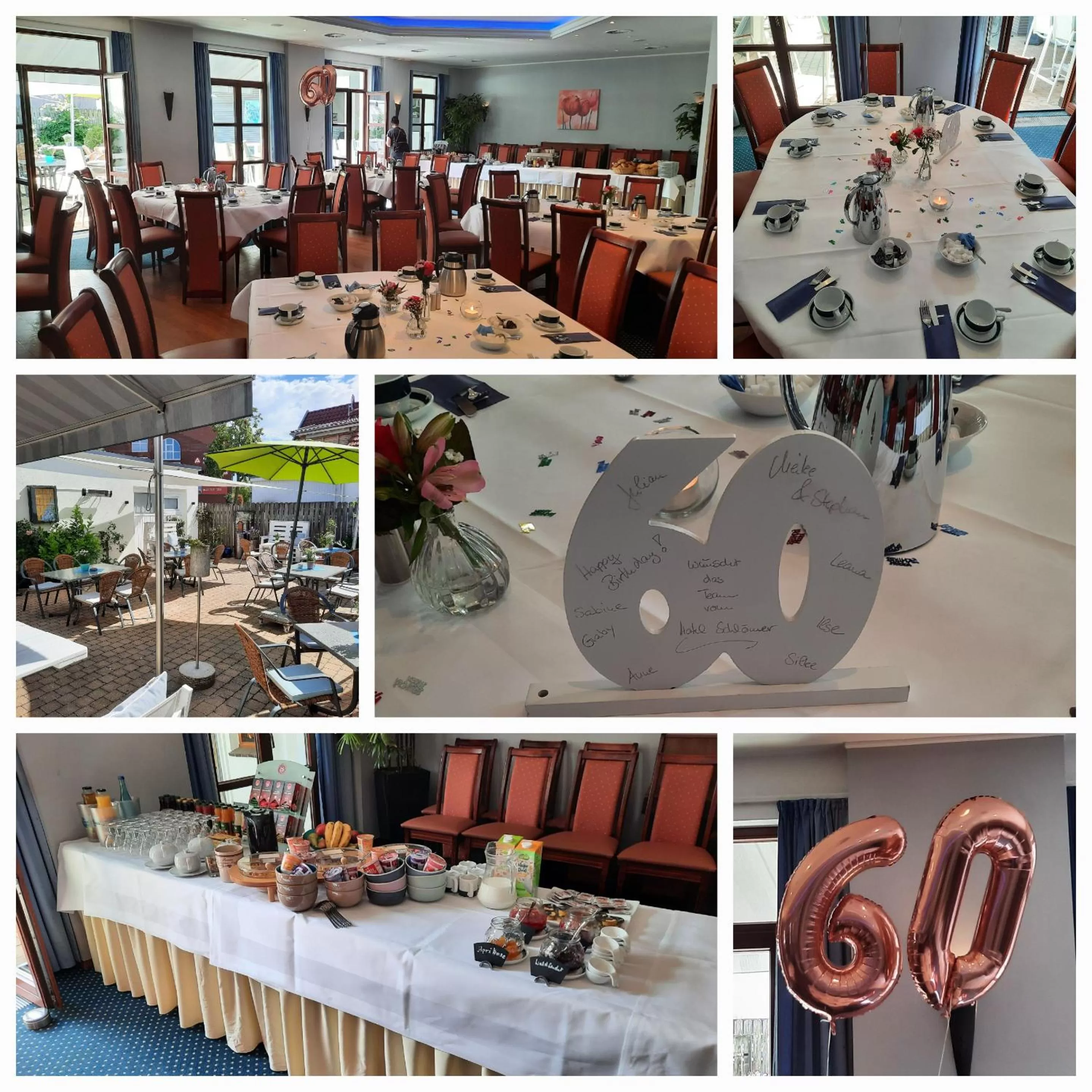 Restaurant/places to eat in Hotel Schlömer