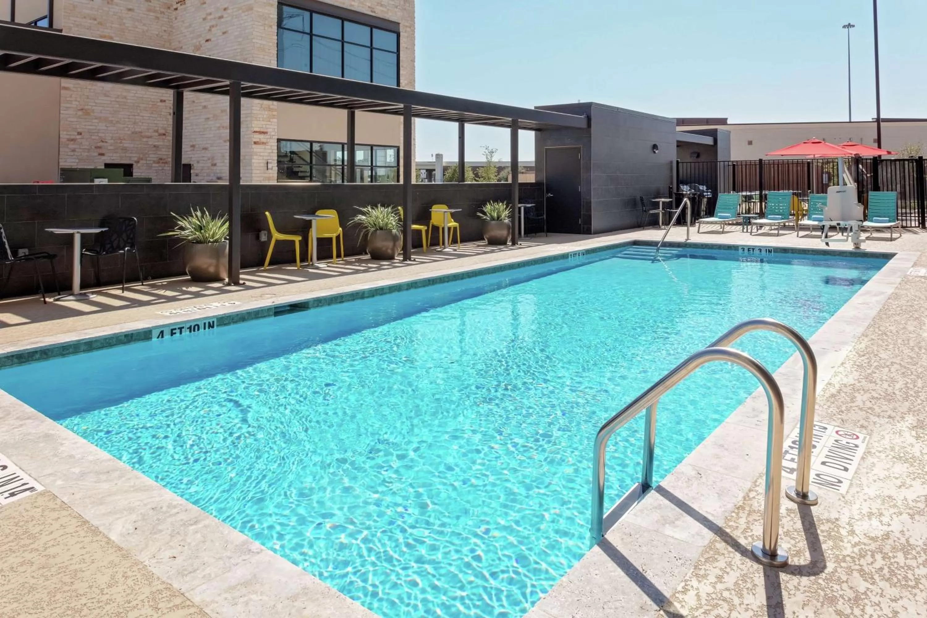 Pool view in Home2 Suites By Hilton Sugar Land Rosenberg