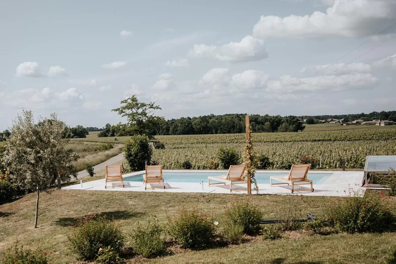 Pool view, Swimming Pool in Château La Grande Clotte