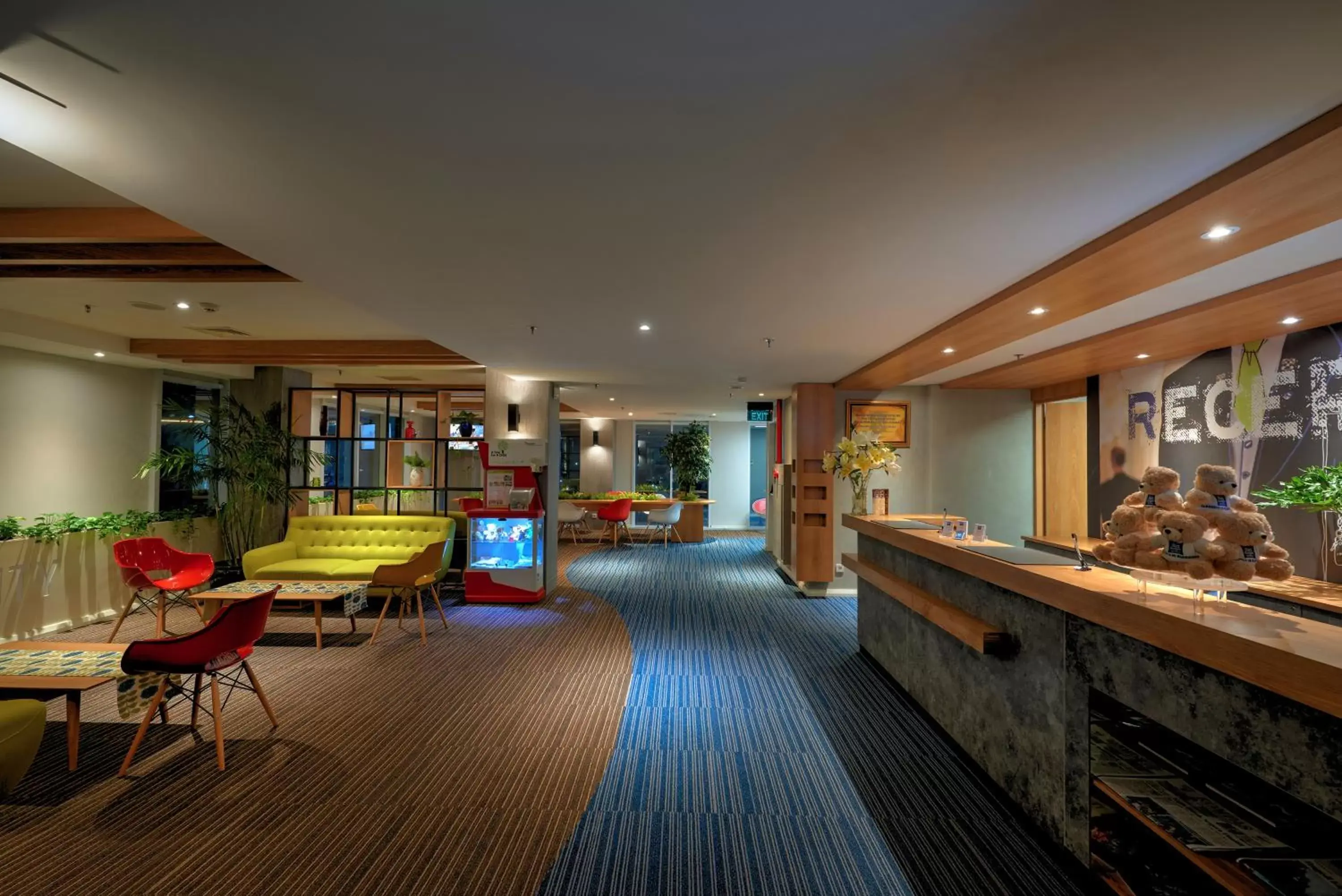 Lobby or reception in Deka Hotel Surabaya HR Muhammad Lobby or reception in Deka Hotel Surabaya HR Muhammad