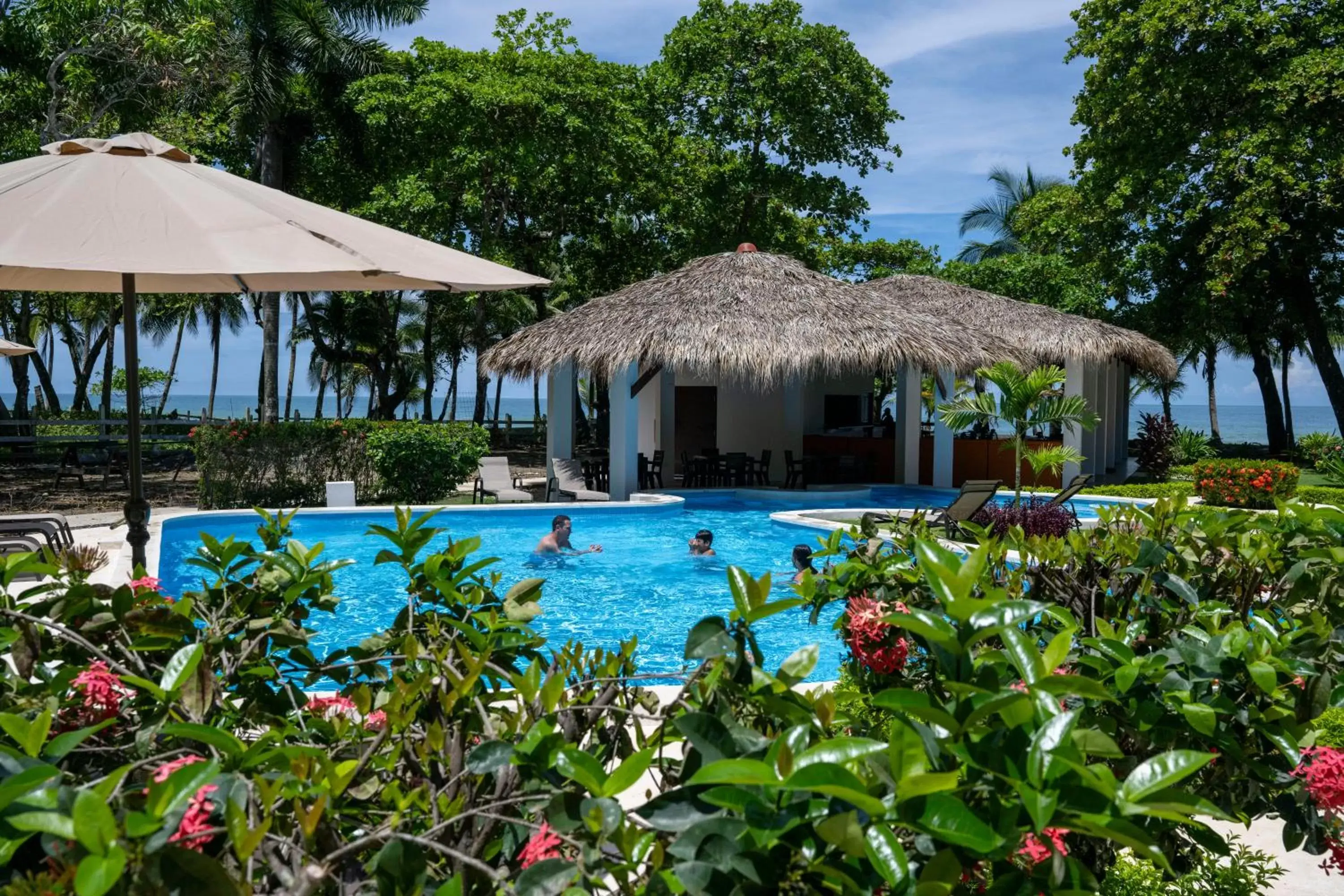 Swimming Pool in Fuego del Sol Beachfront Hotel