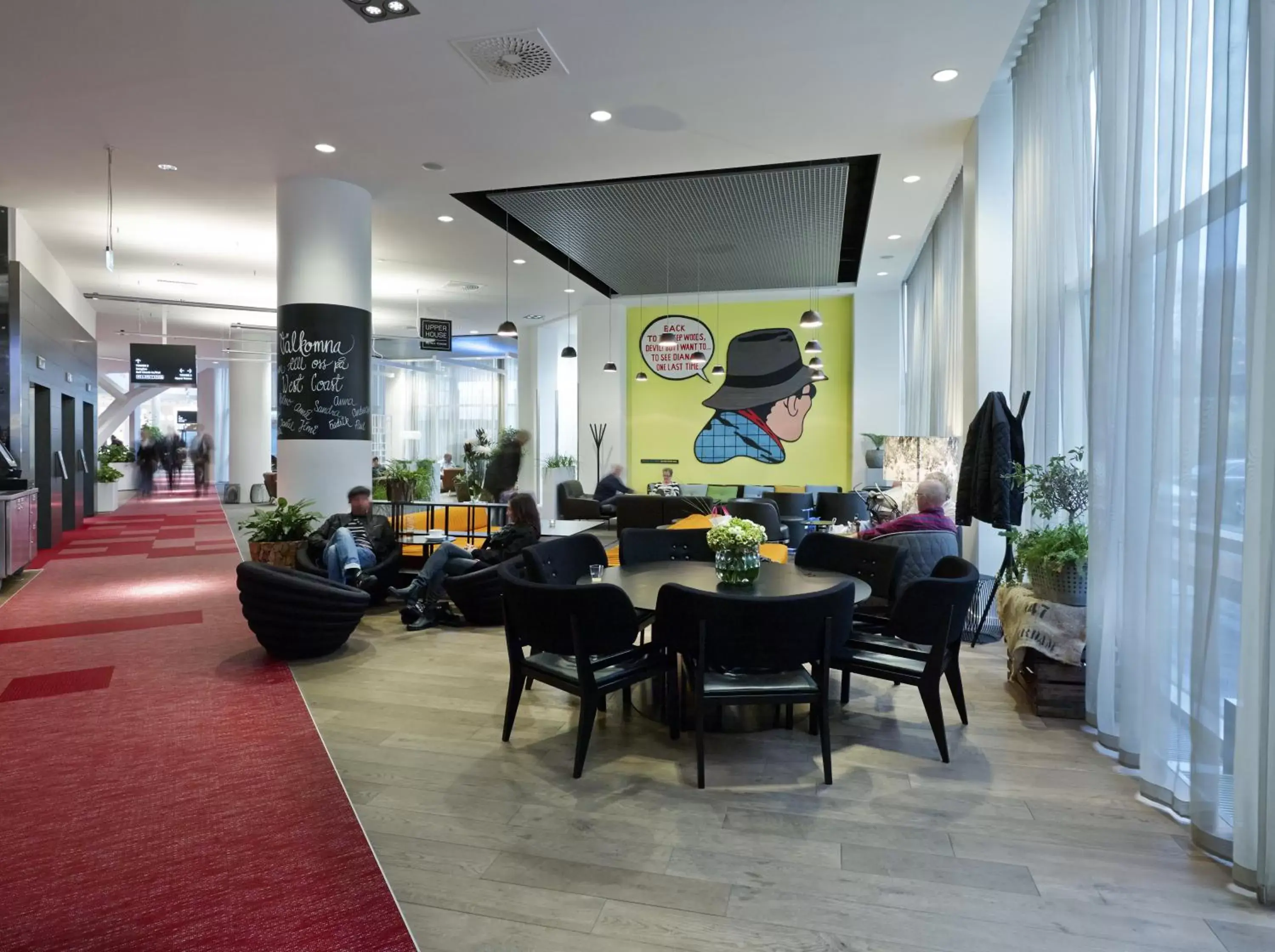 Lobby or reception in Gothia Towers