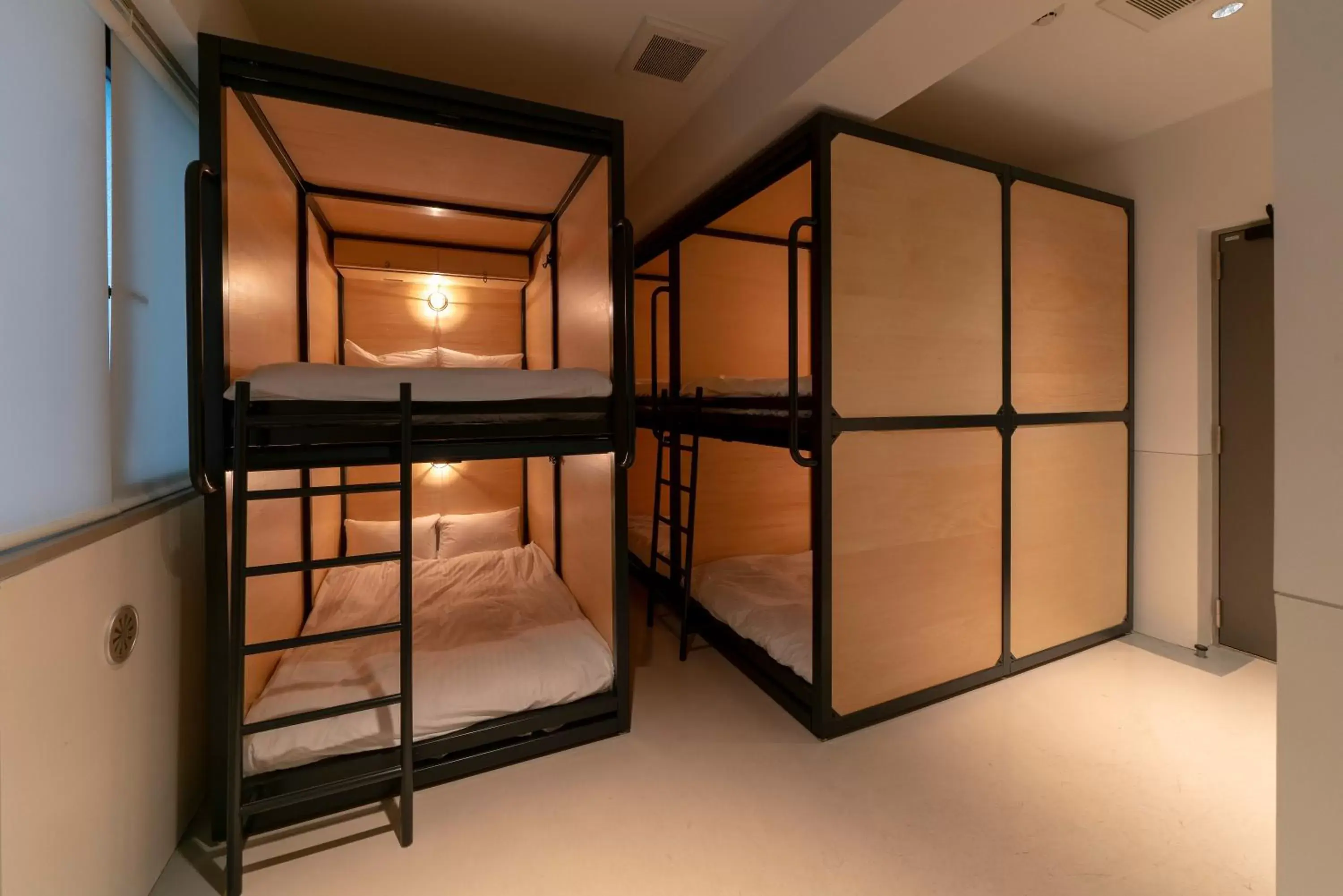 Bed in Kamon Hotel Namba