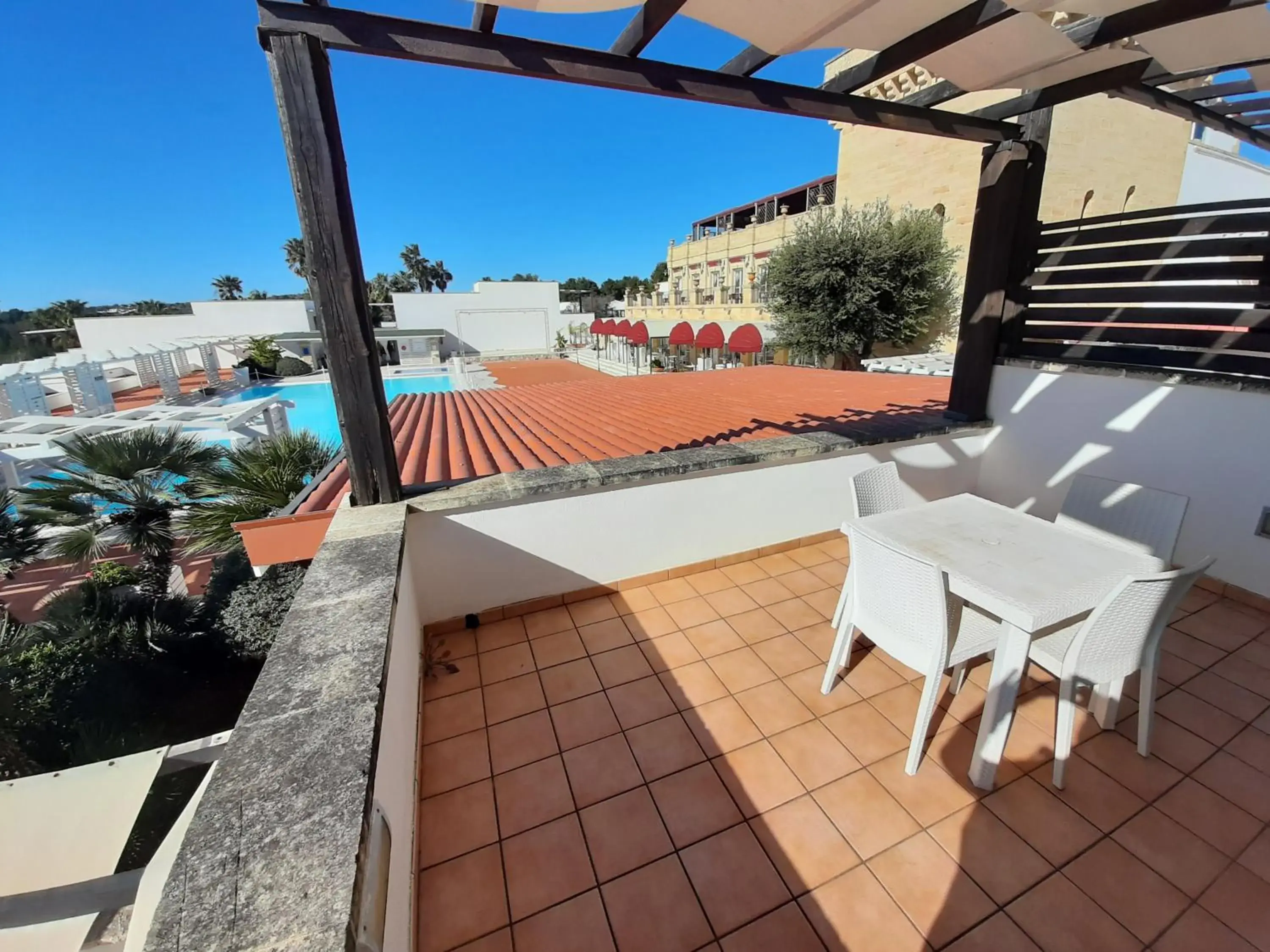 Balcony/Terrace in Messapia Hotel & Resort