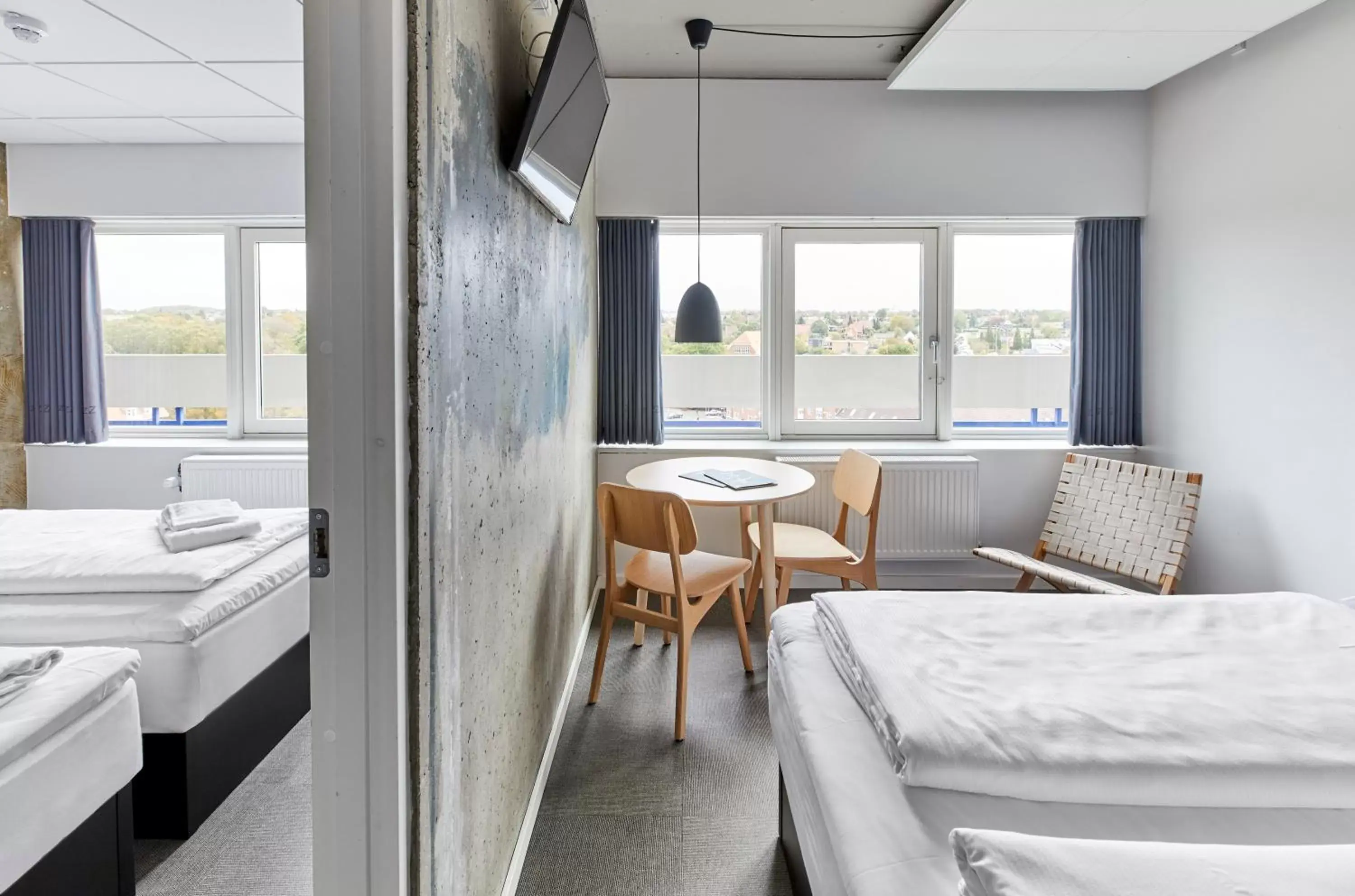 Bed in Zleep Hotel Aarhus Viby