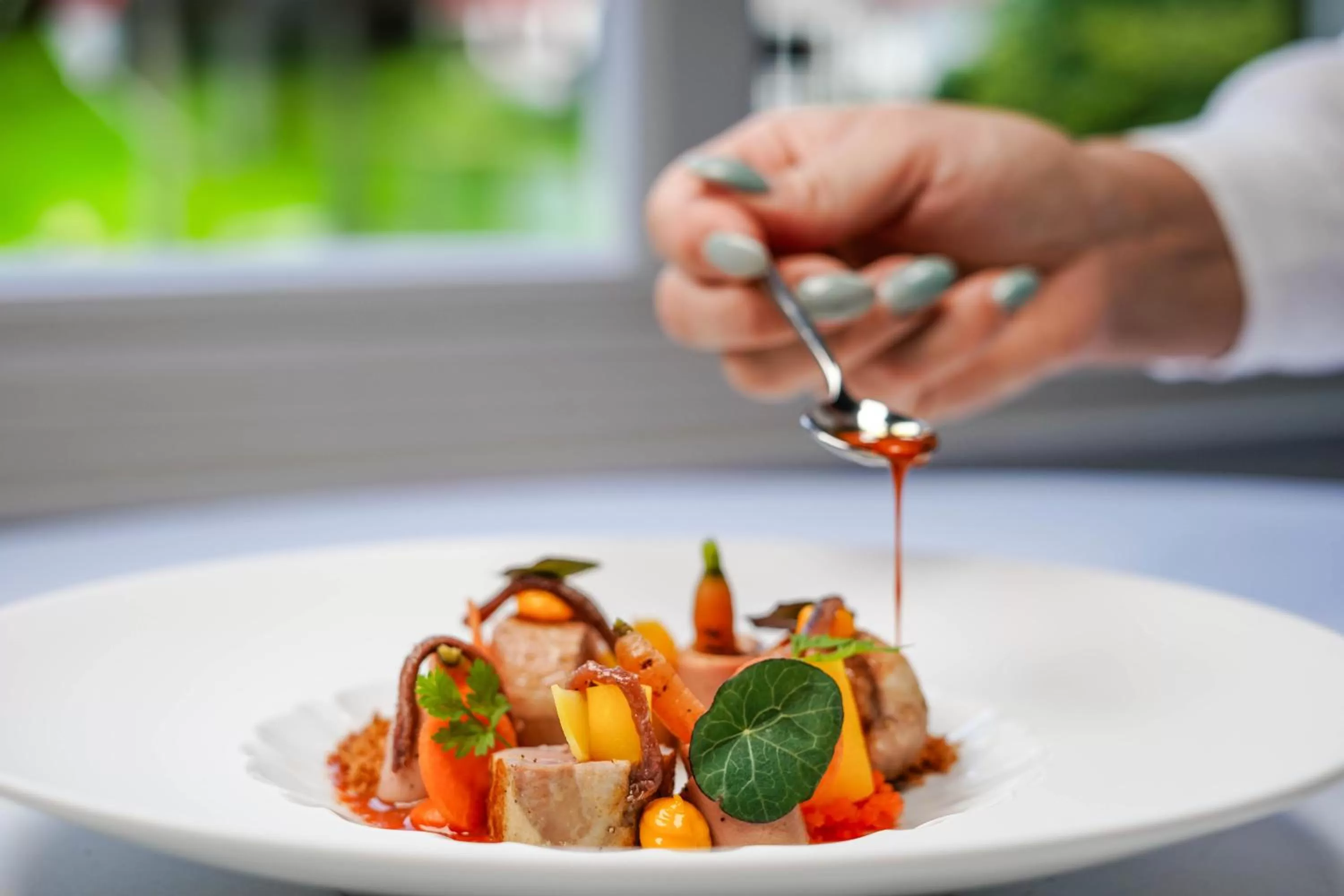 Food close-up in Central Park Voorburg - Relais & Chateaux