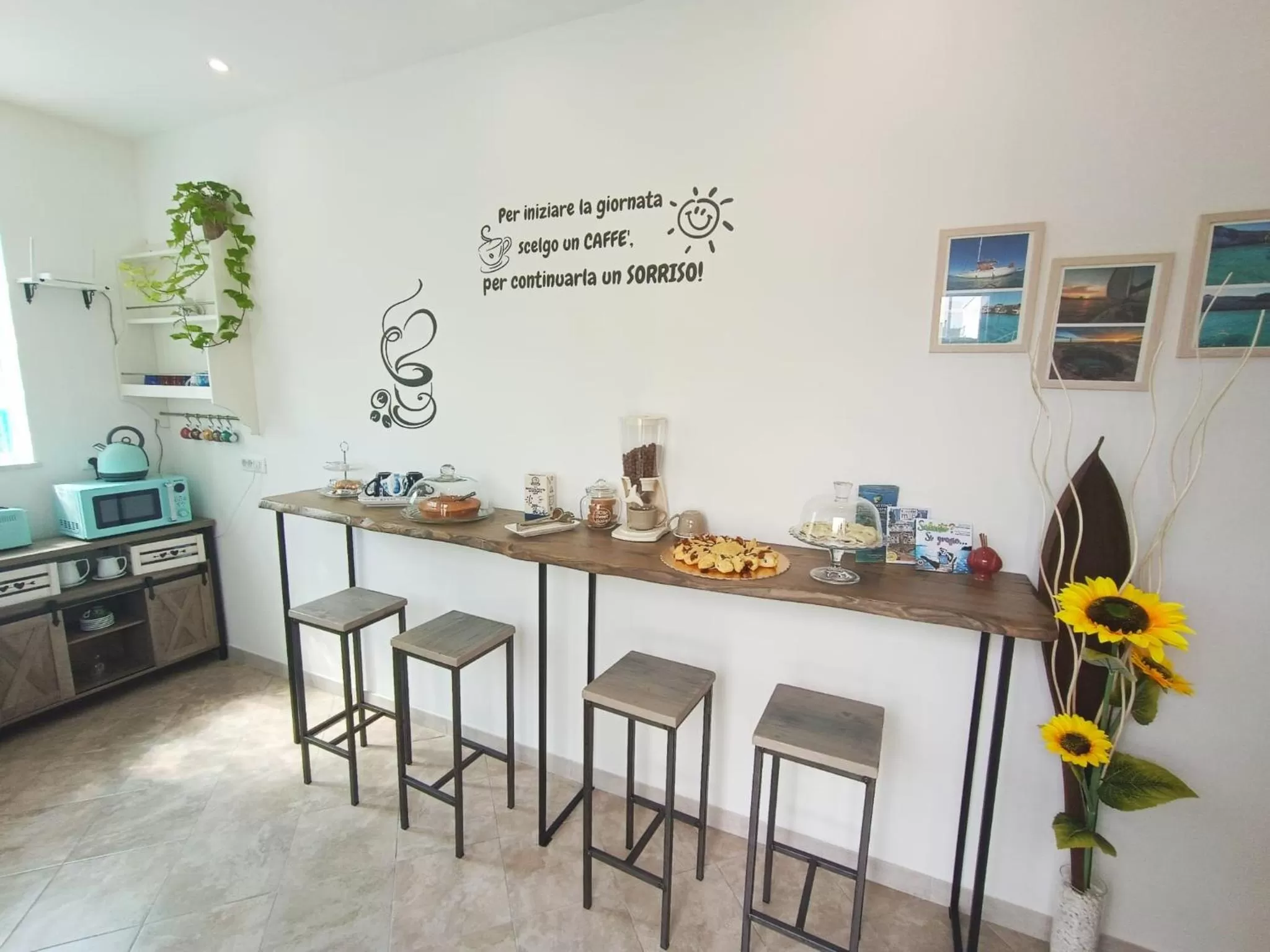 Dining area in B&B il MENHIR