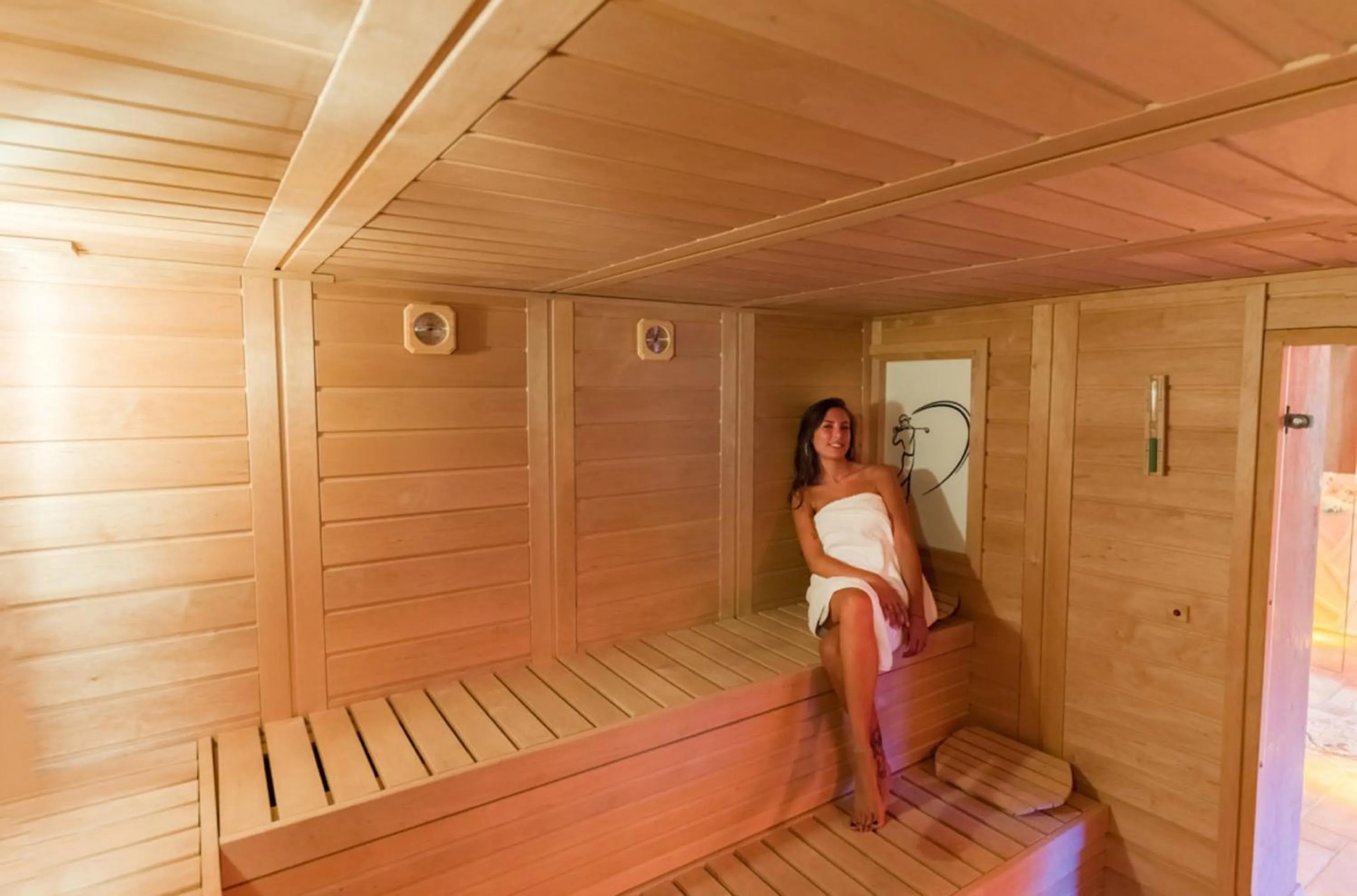 Sauna in Hotel Golf Inn