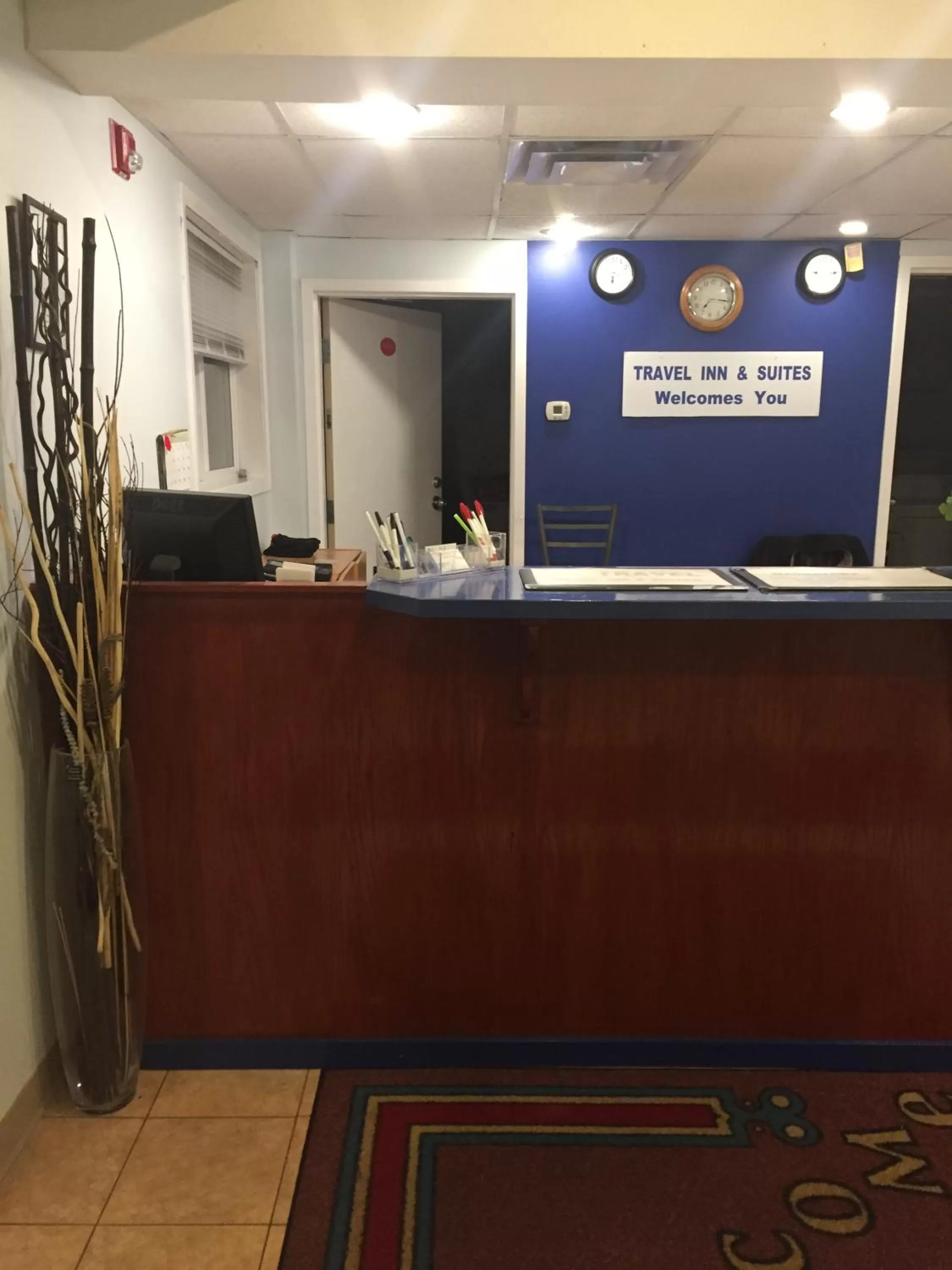 Lobby/Reception in Travel Inn & Suites
