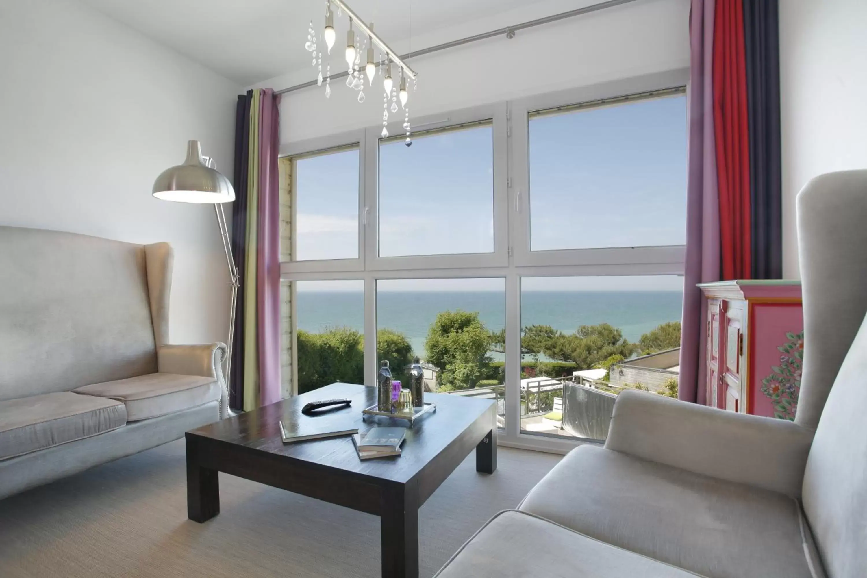 Sea view, Seating Area in Le Cise, The Originals Relais (Relais du Silence)