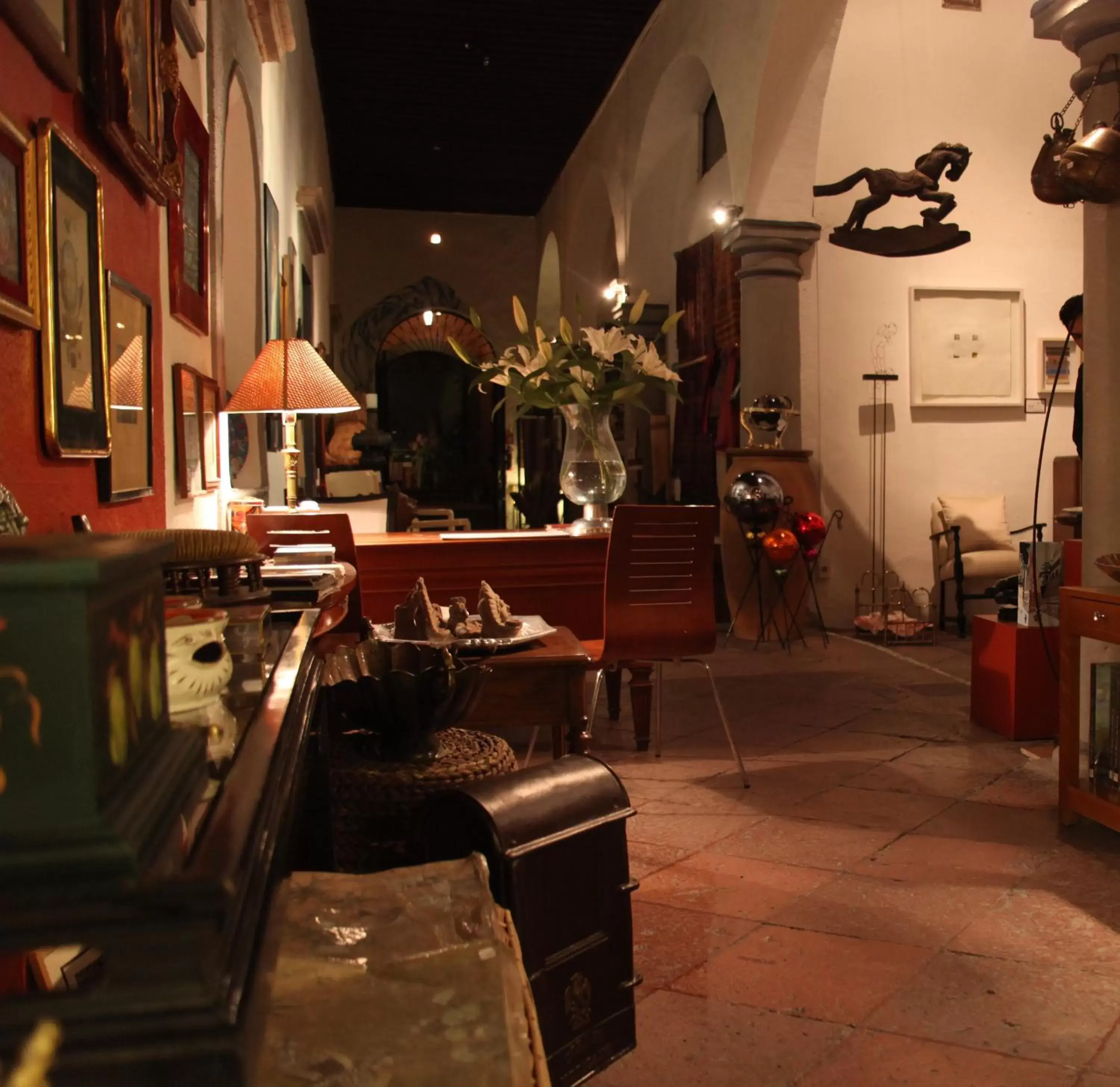 Lobby or reception, Restaurant/Places to Eat in La Casa del Atrio