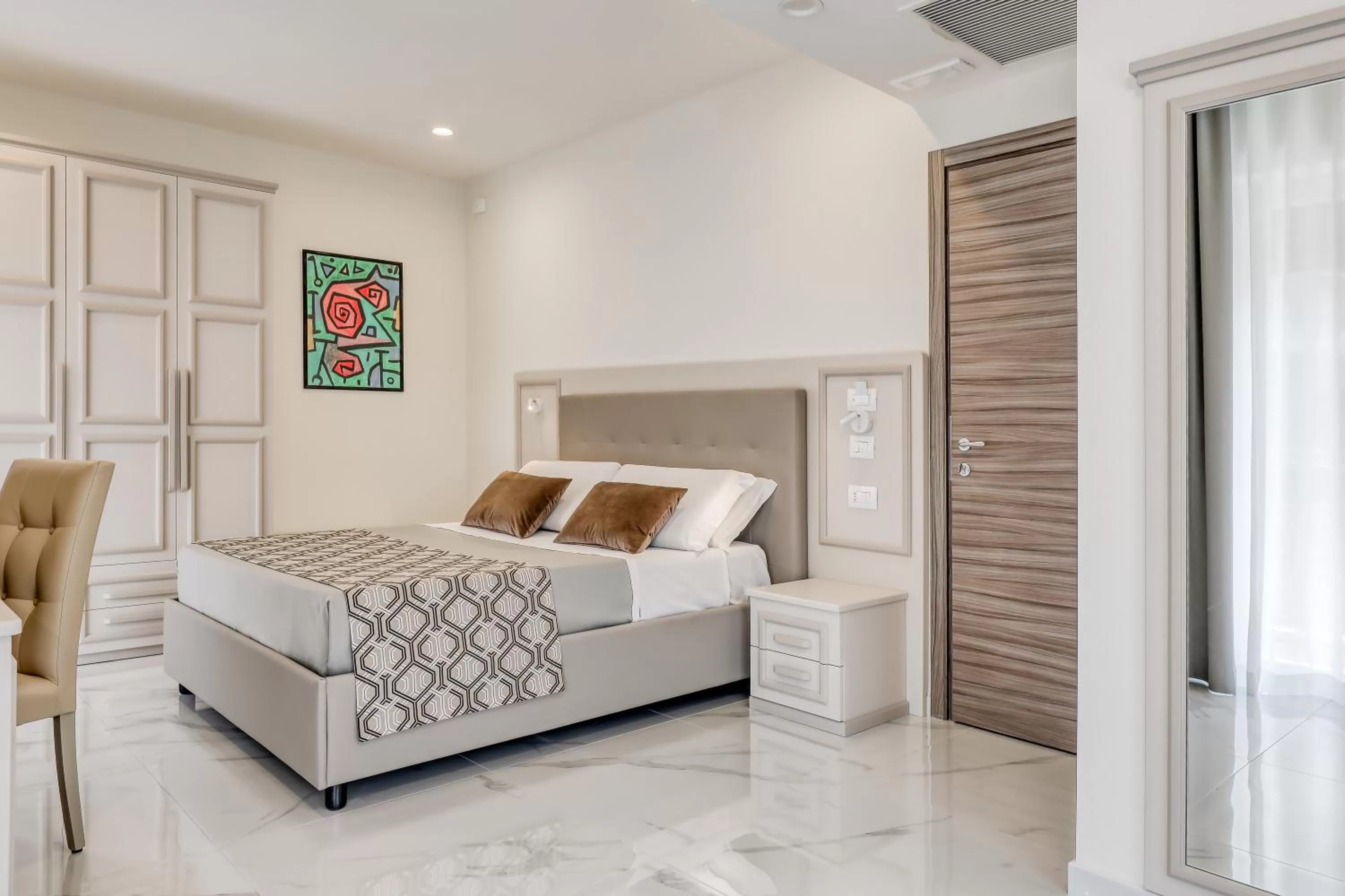 Bed in Vomero High Hotel