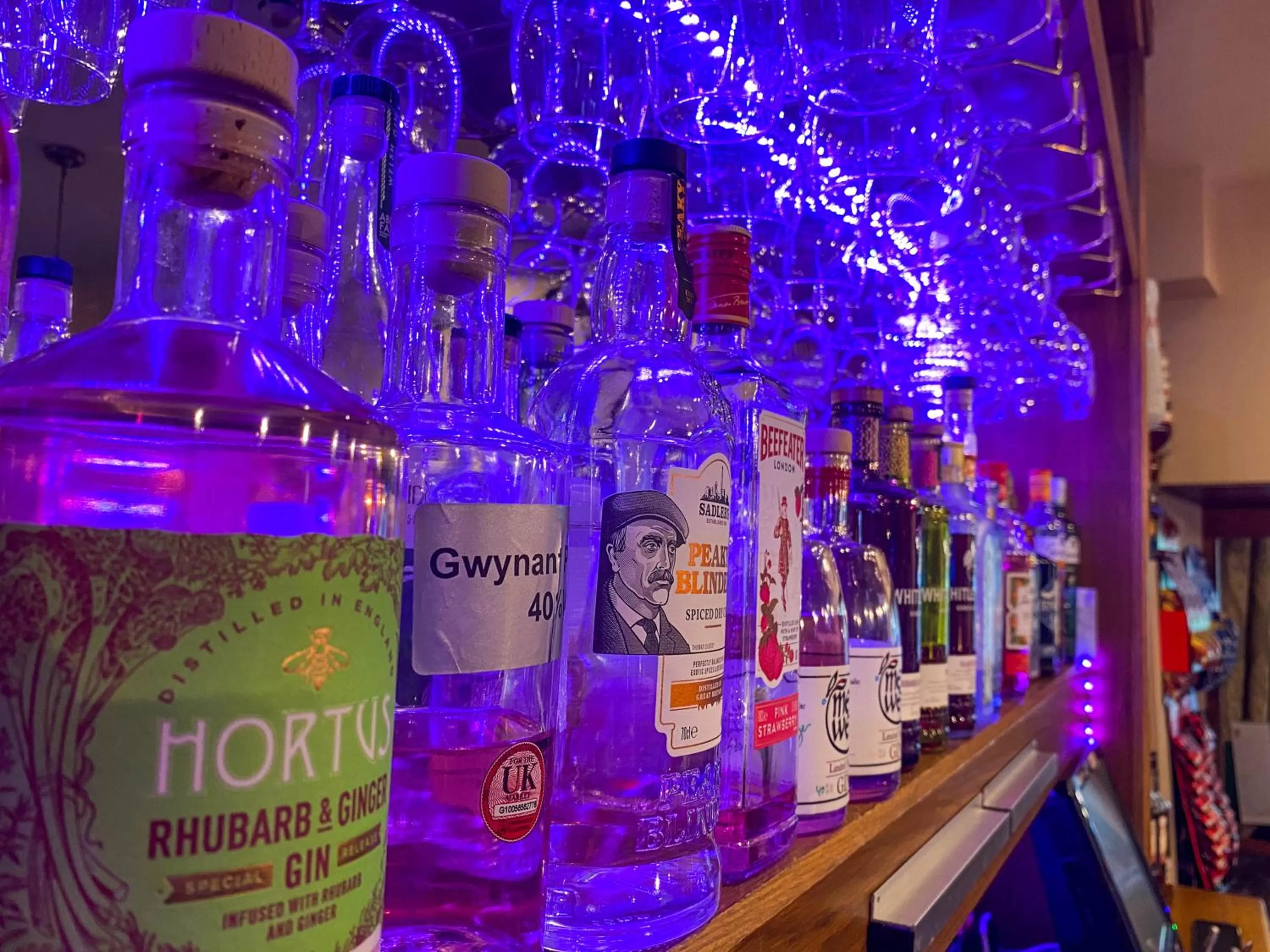 Drinks in Glan Aber Hotel