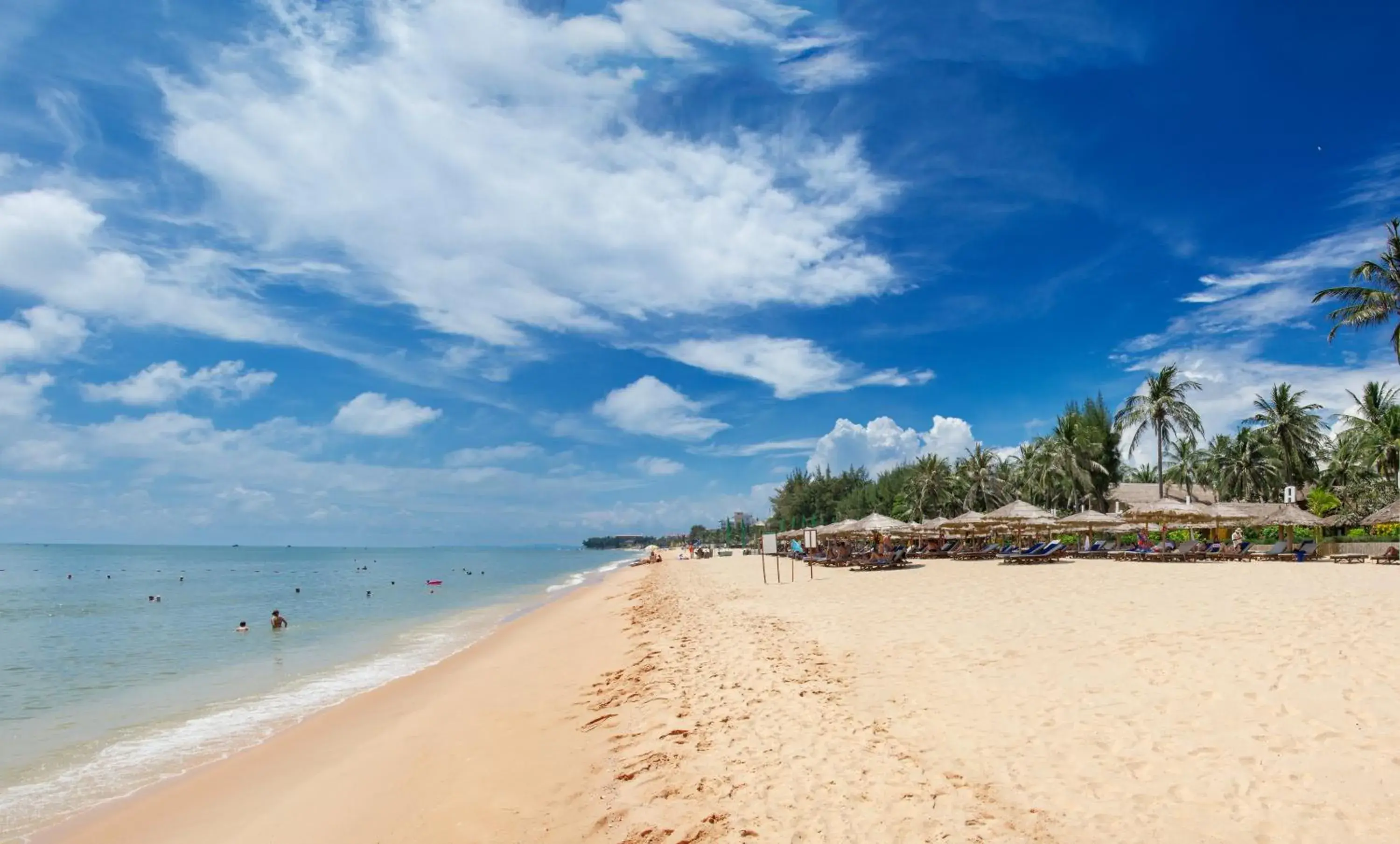 Beach in Bamboo Village Beach Resort & Spa