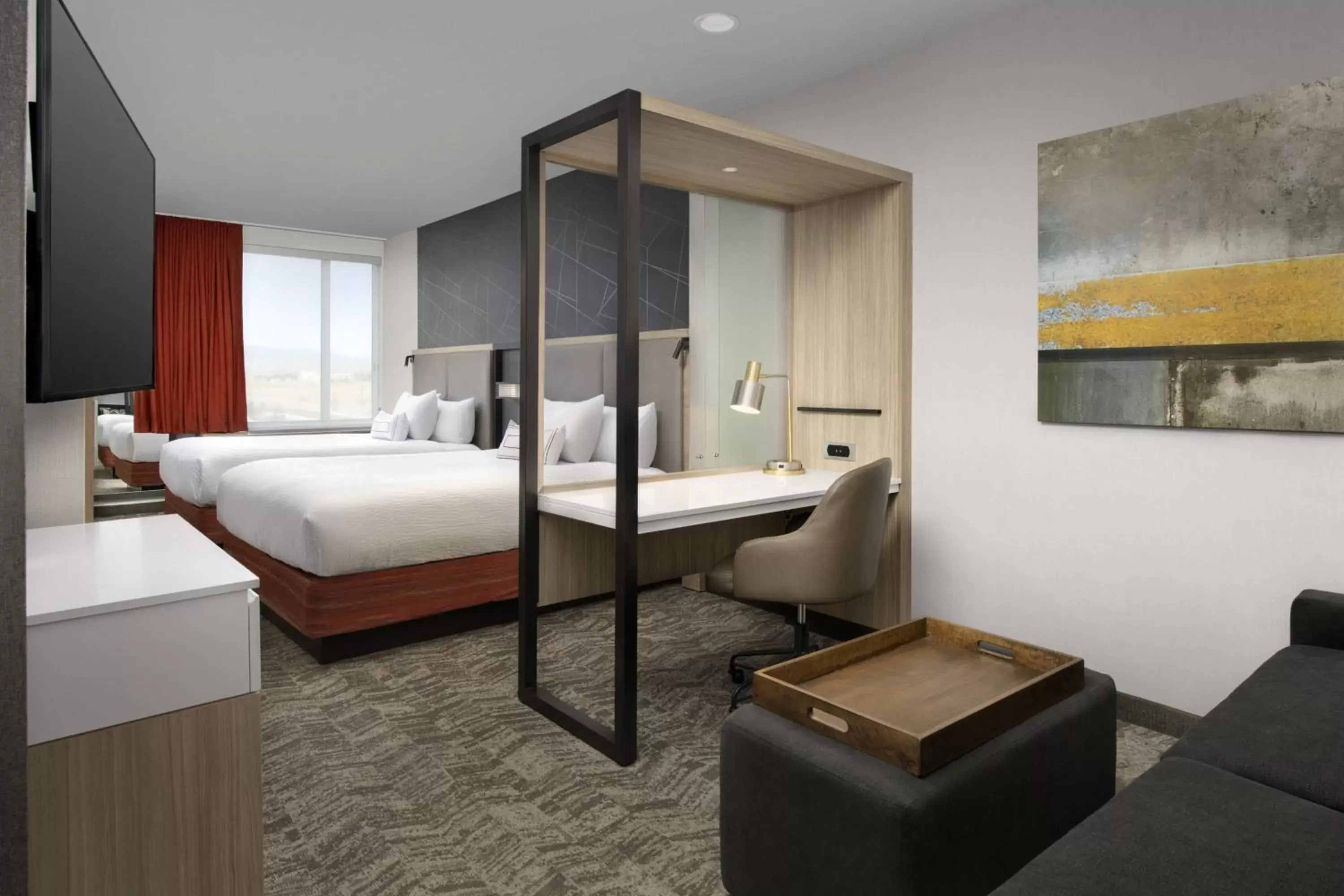 Photo of the whole room, Bed in SpringHill Suites by Marriott Loveland Fort Collins/Windsor