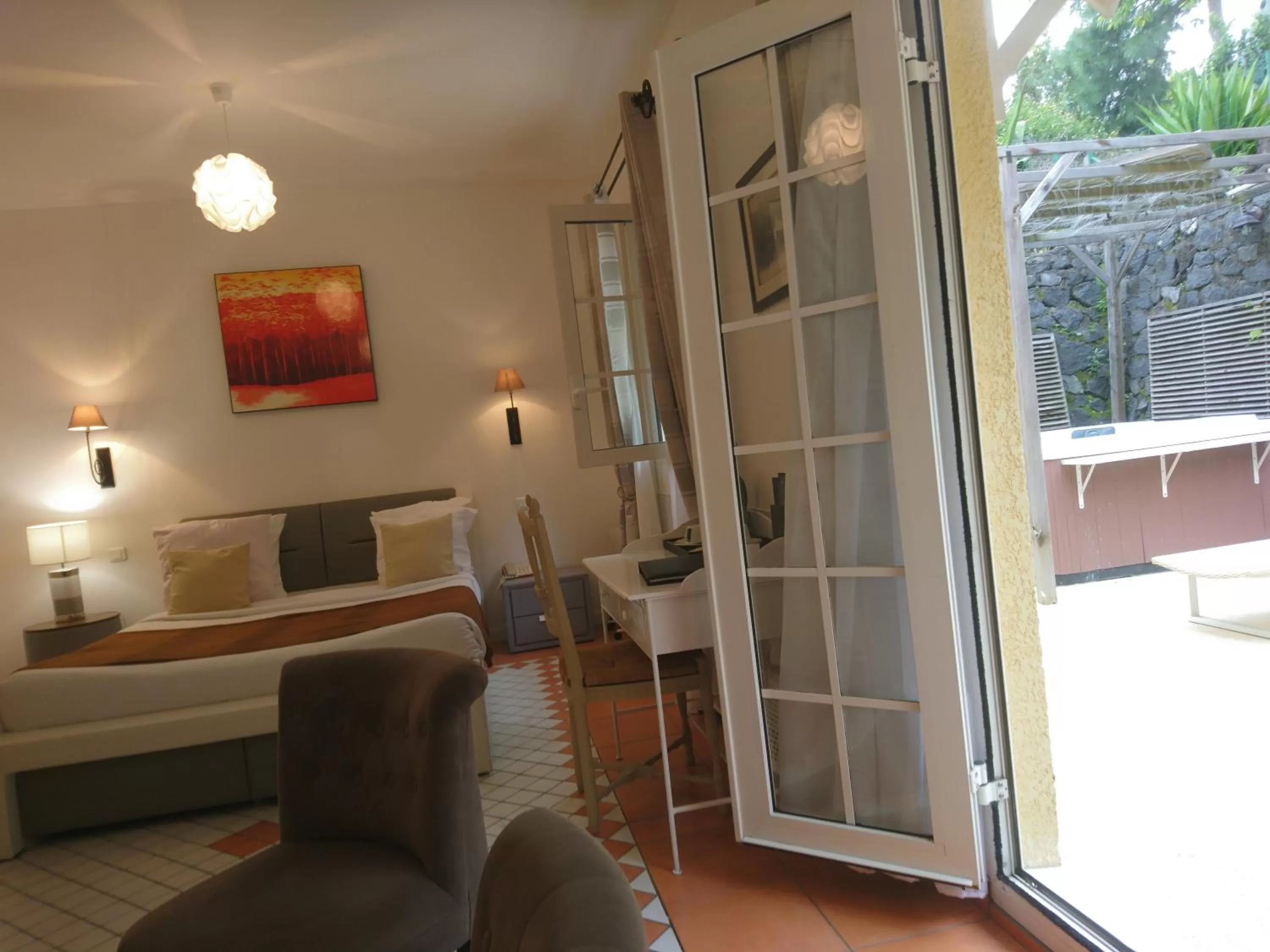 Bed in Hotel Le Cilaos