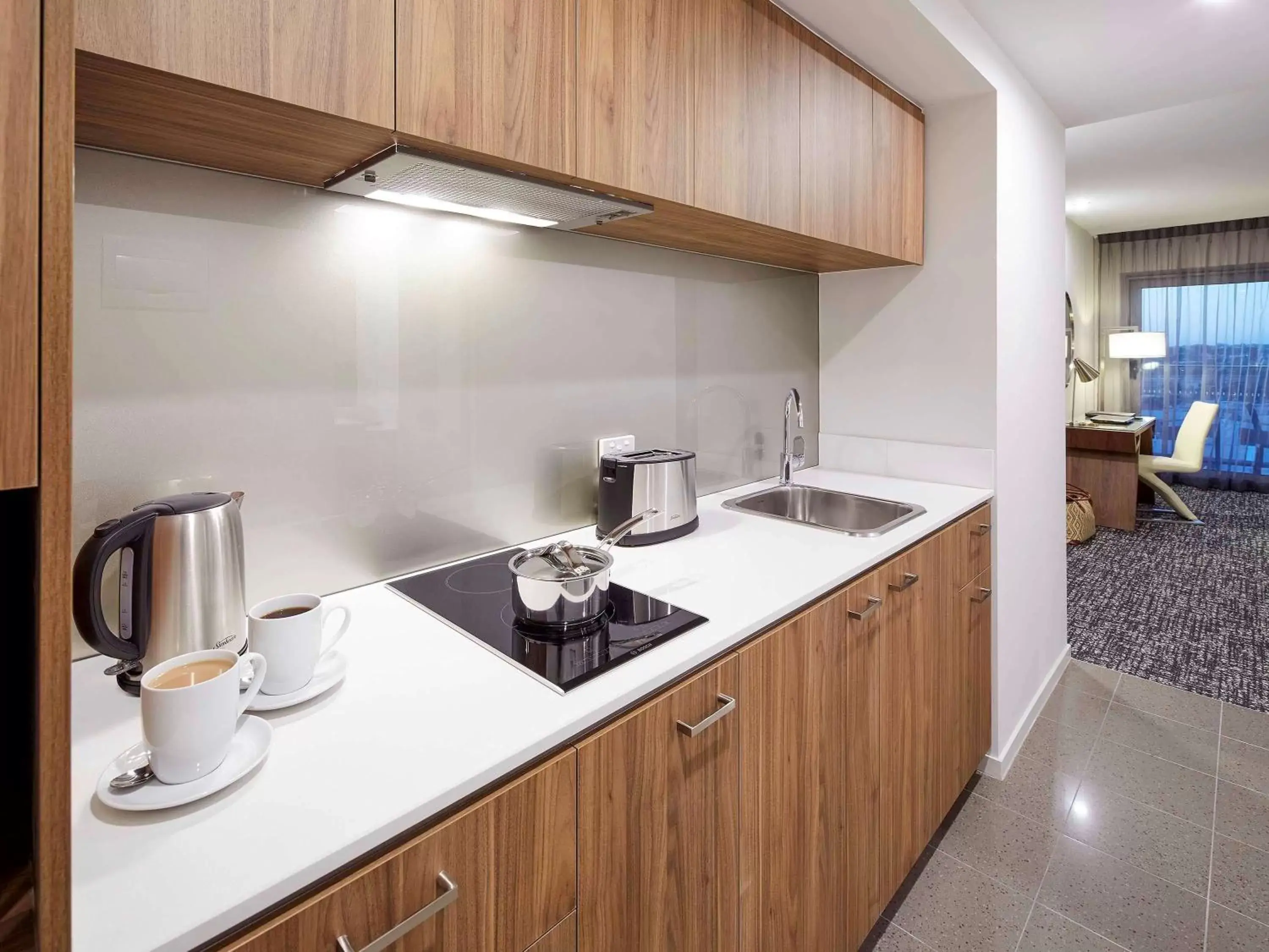 Photo of the whole room, Kitchen/Kitchenette in The Sebel West Perth