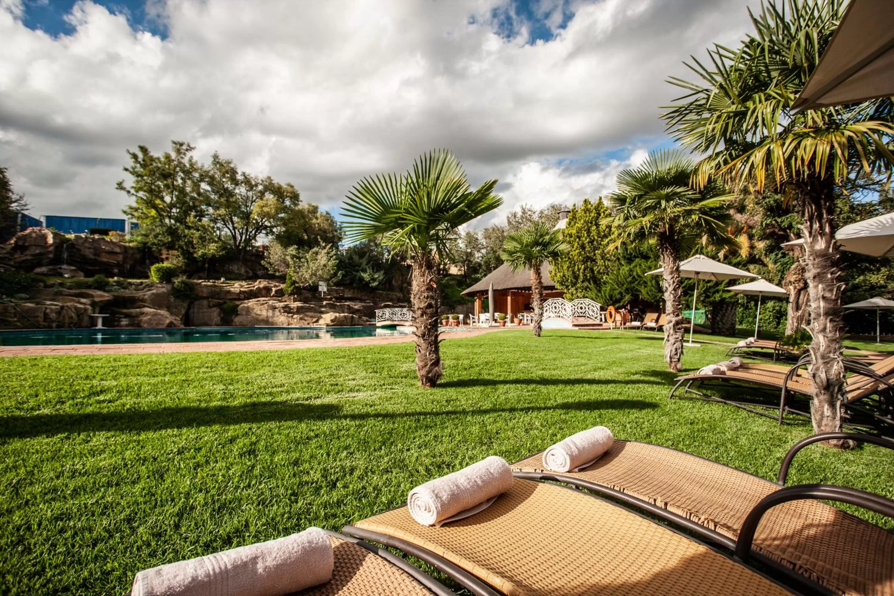 Patio in Avani Maseru Hotel