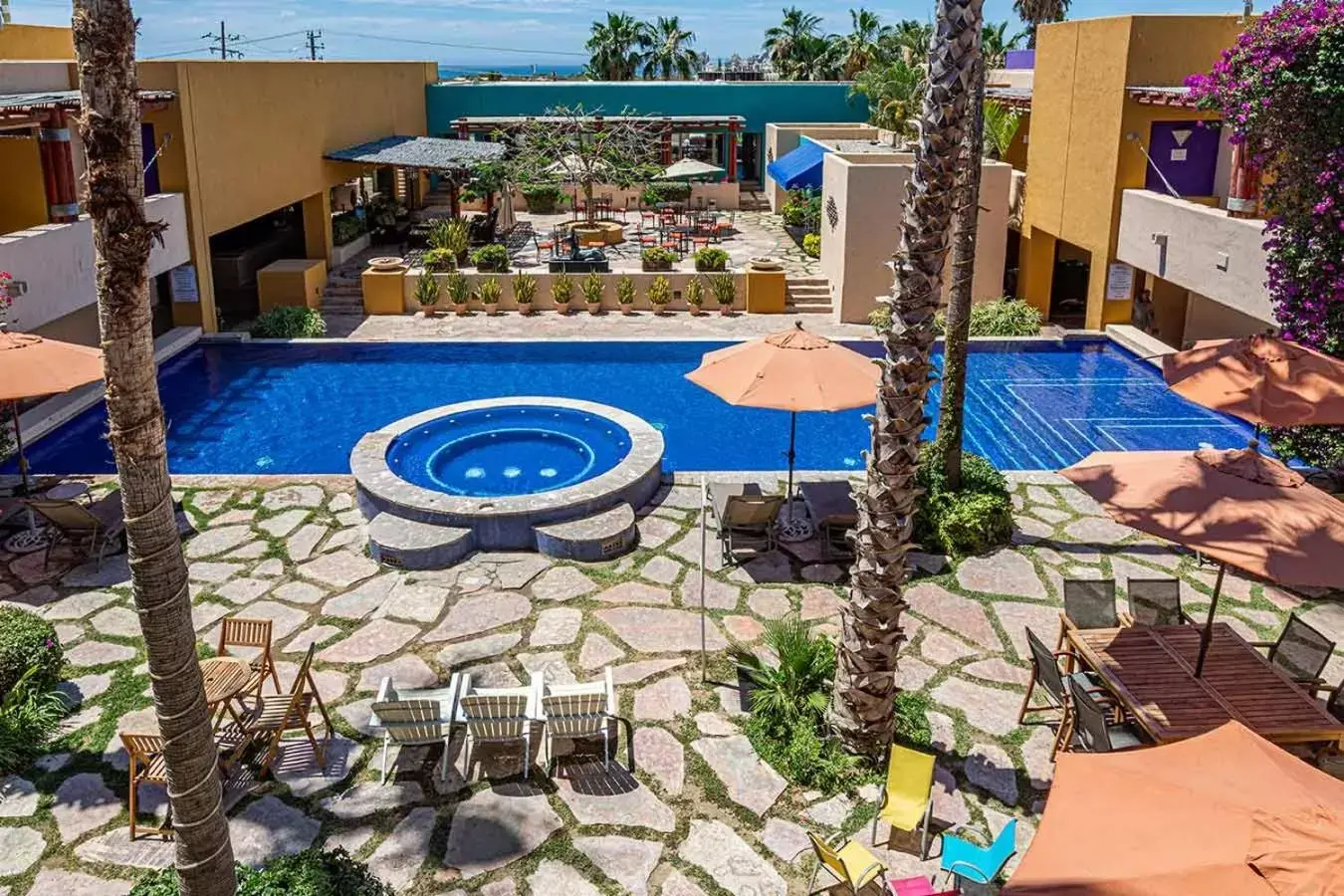 Pool View in Hotel Los Patios