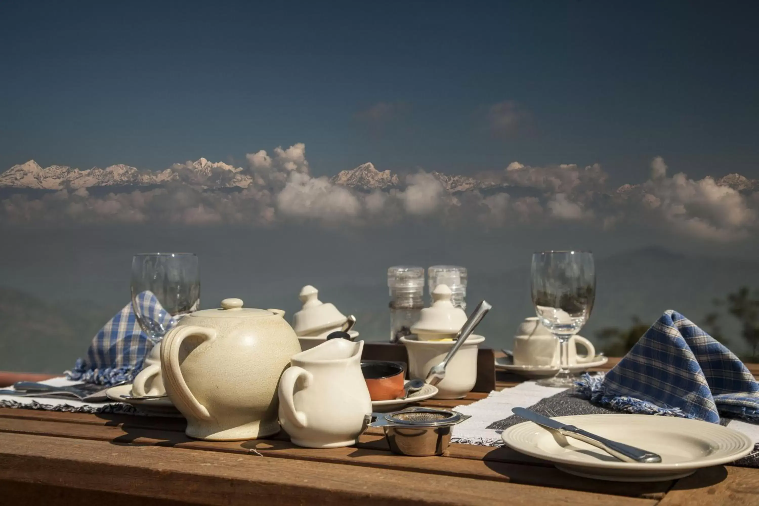 Breakfast in Dwarika's Resort - Dhulikhel Breakfast in Dwarika's Resort - Dhulikhel