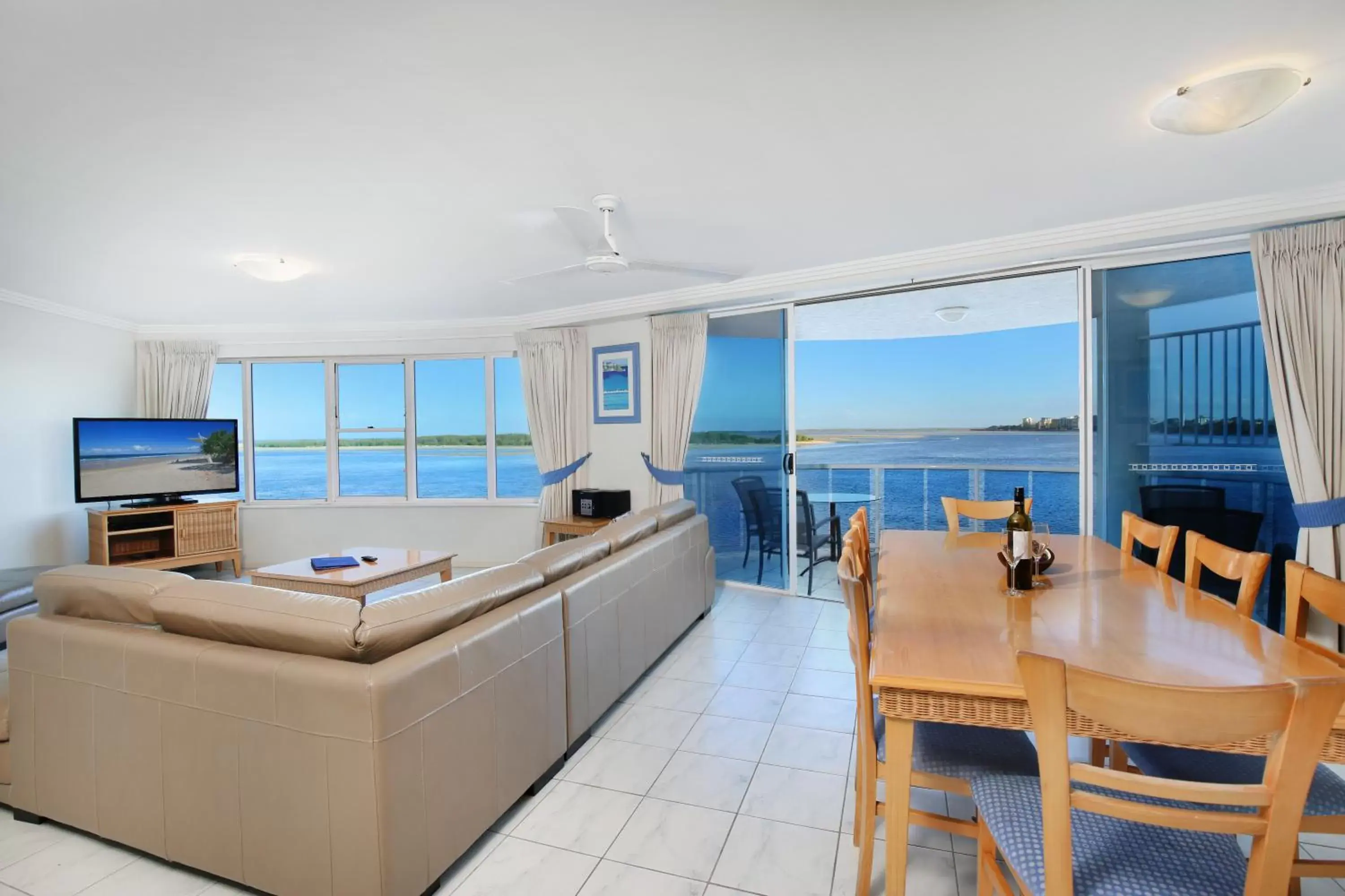 Balcony/Terrace, Sea View in Watermark Resort Caloundra