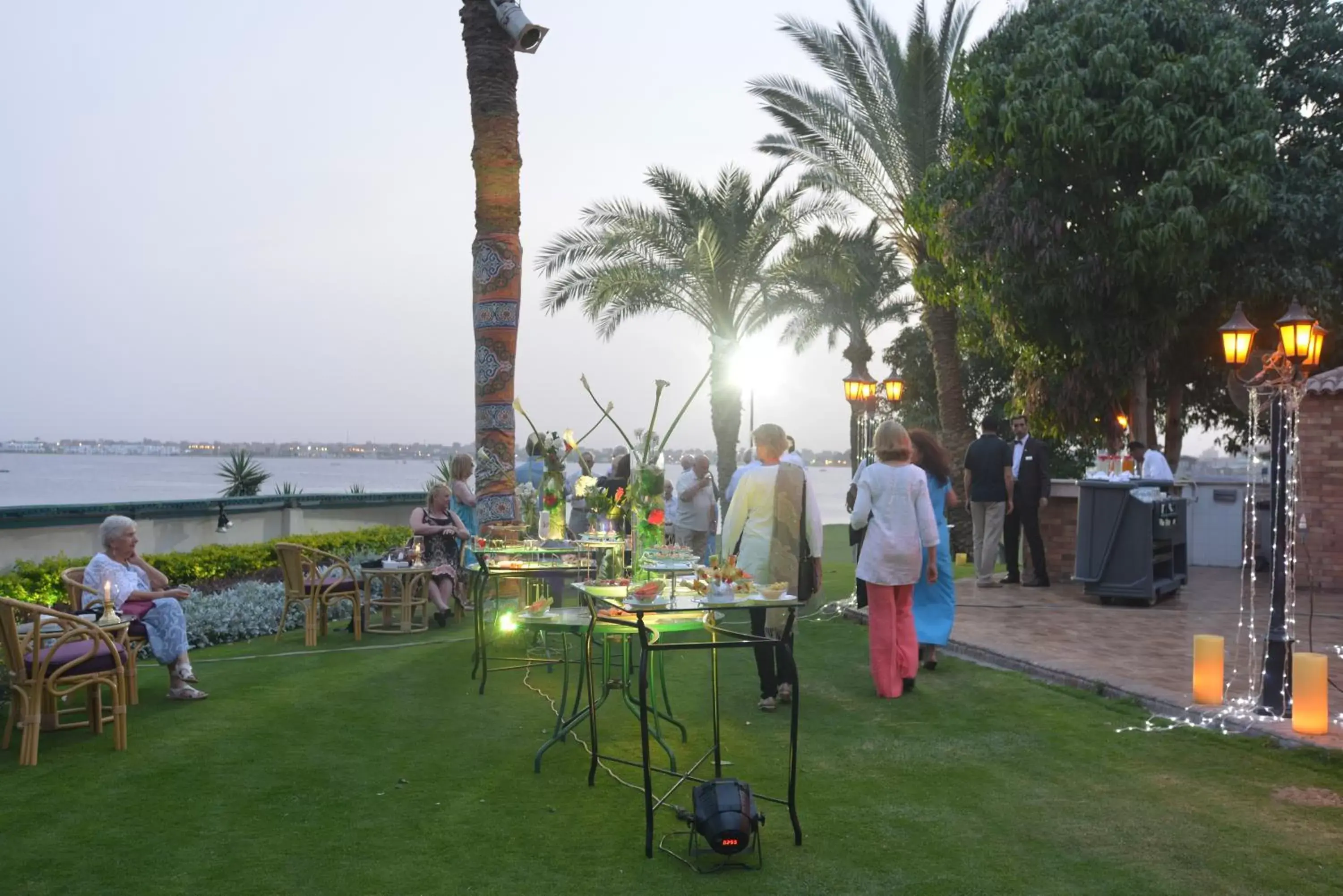 Garden in Mercure Ismailia Forsan Island