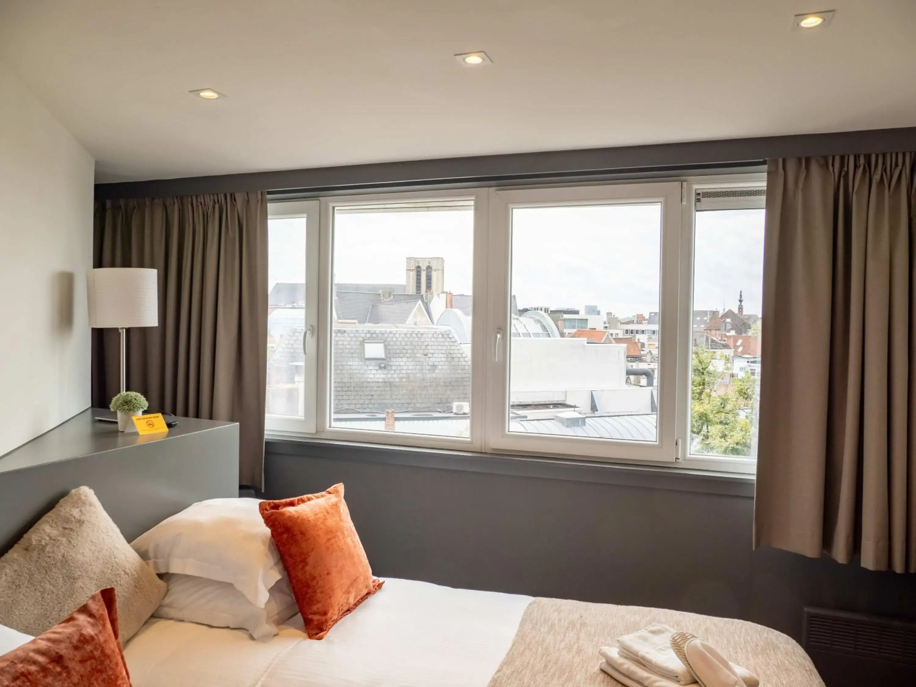 Bed in Hotel Gravensteen Bed in Hotel Gravensteen