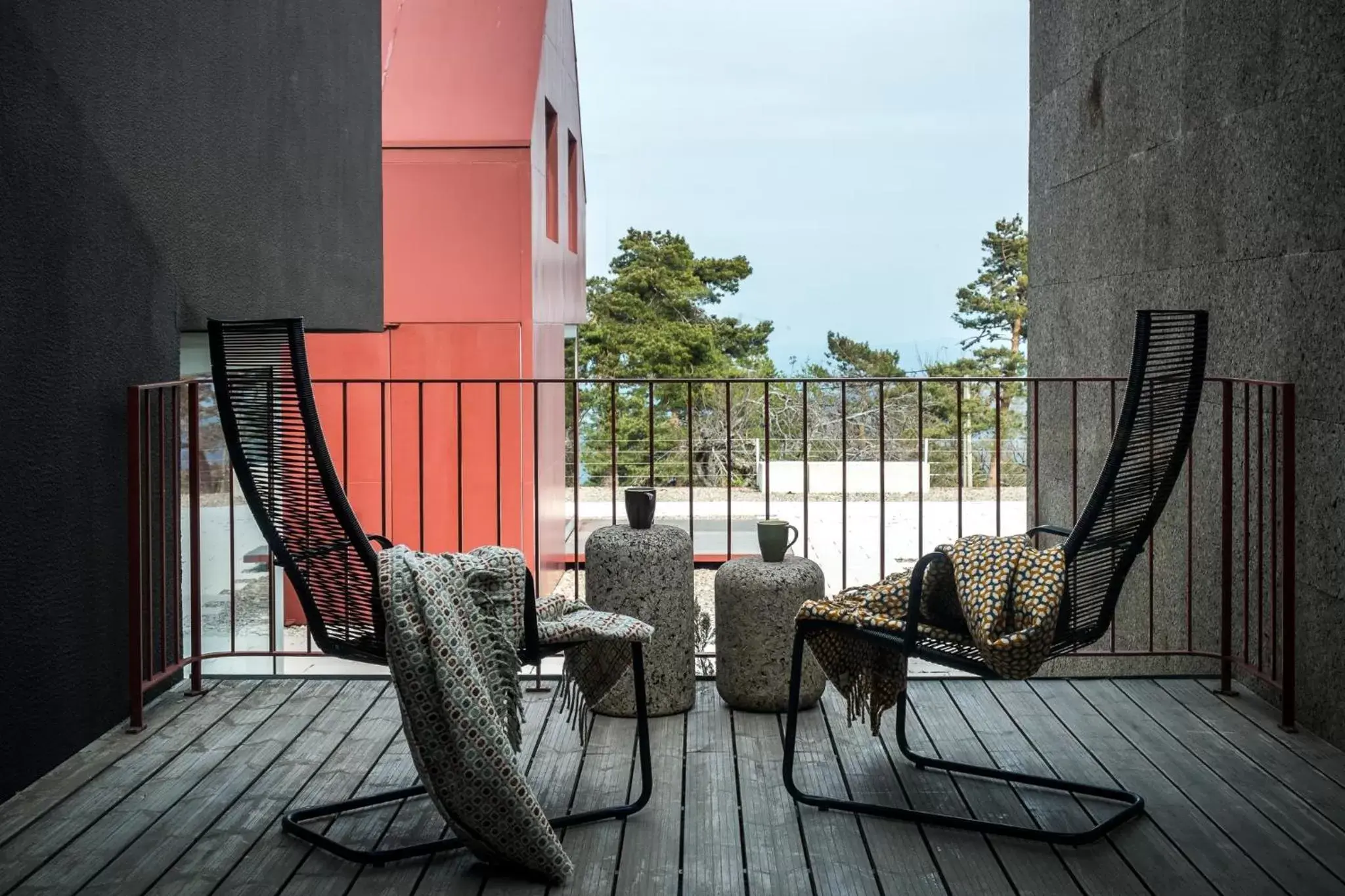 Patio, Balcony/Terrace in Casa das Penhas Douradas - Burel Mountain Hotels