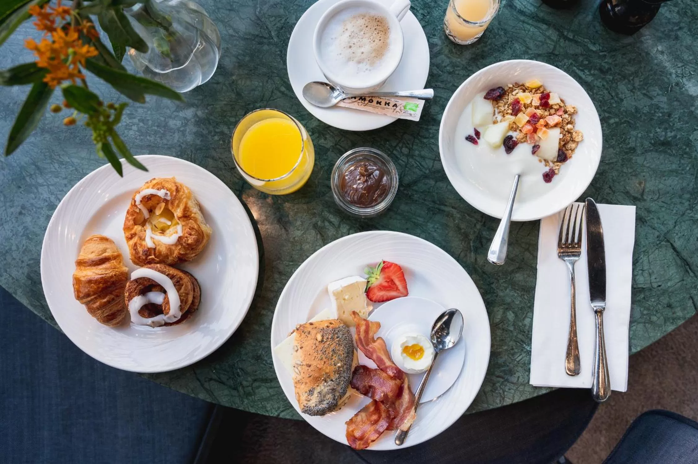 Breakfast in Hotel Skt Petri