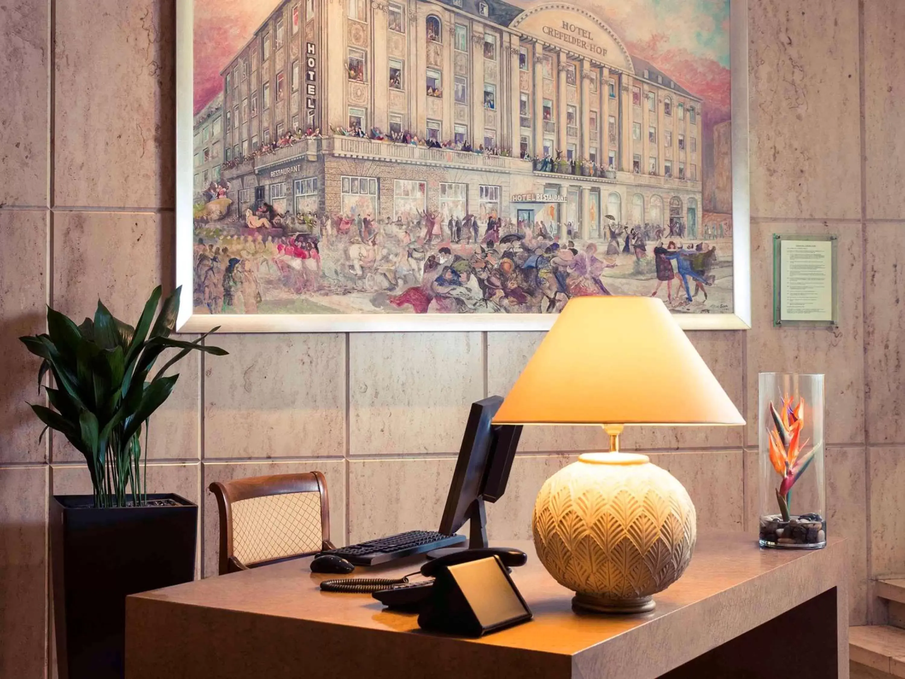 Property building in Hotel Krefelder Hof Property building in Hotel Krefelder Hof