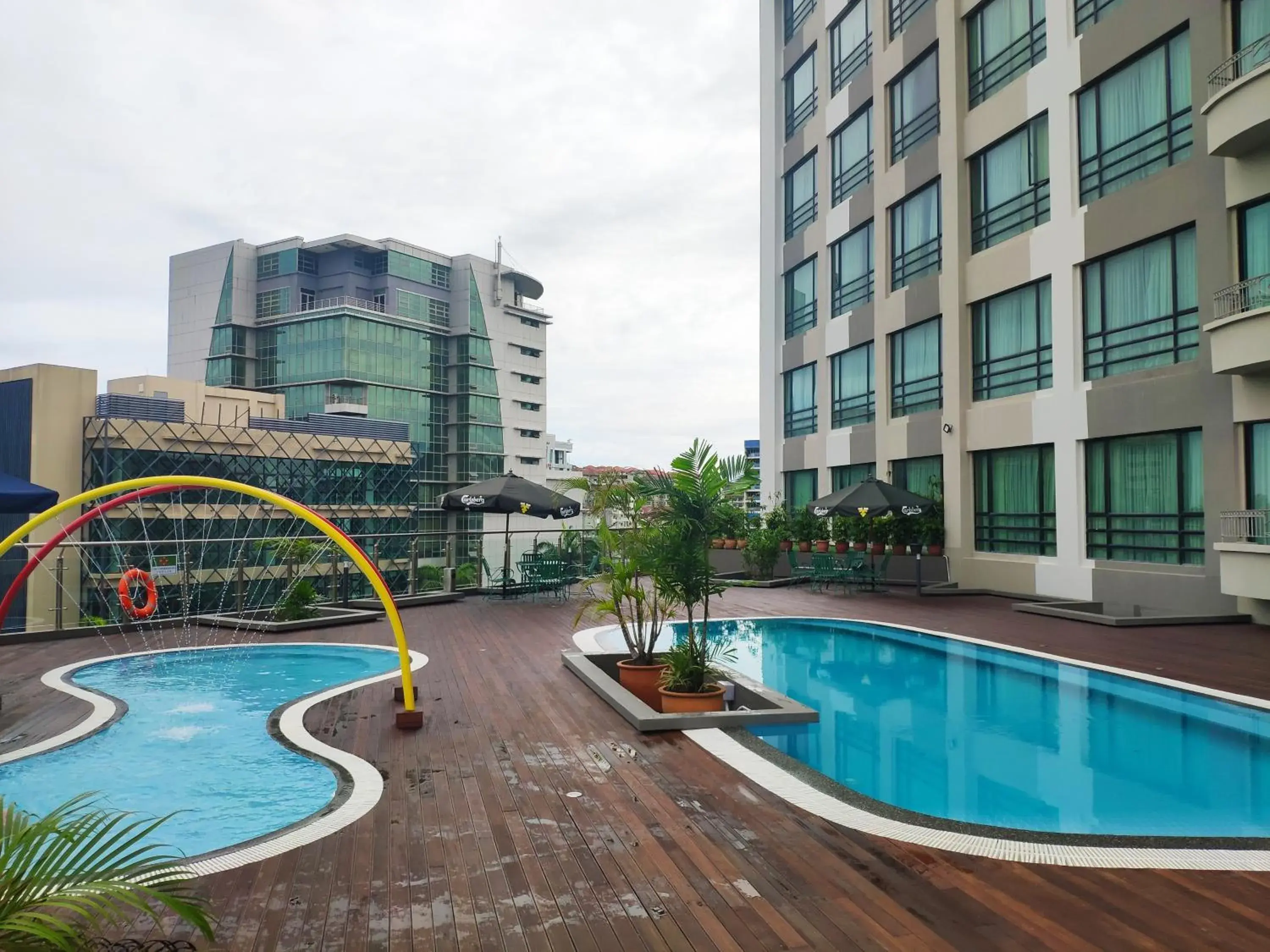Property building, Swimming Pool in Sabah Oriental Hotel