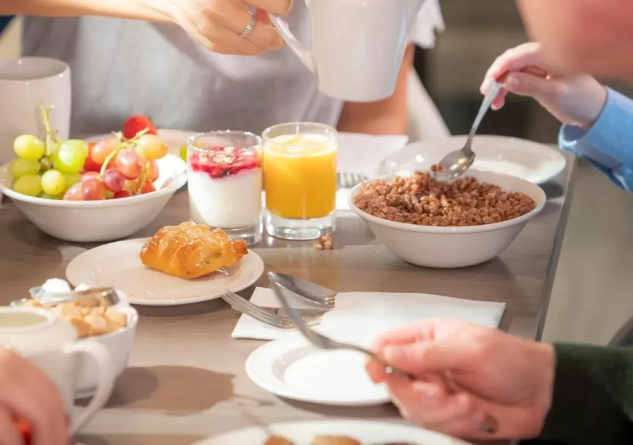 Buffet breakfast in Clayton Hotel Liffey Valley