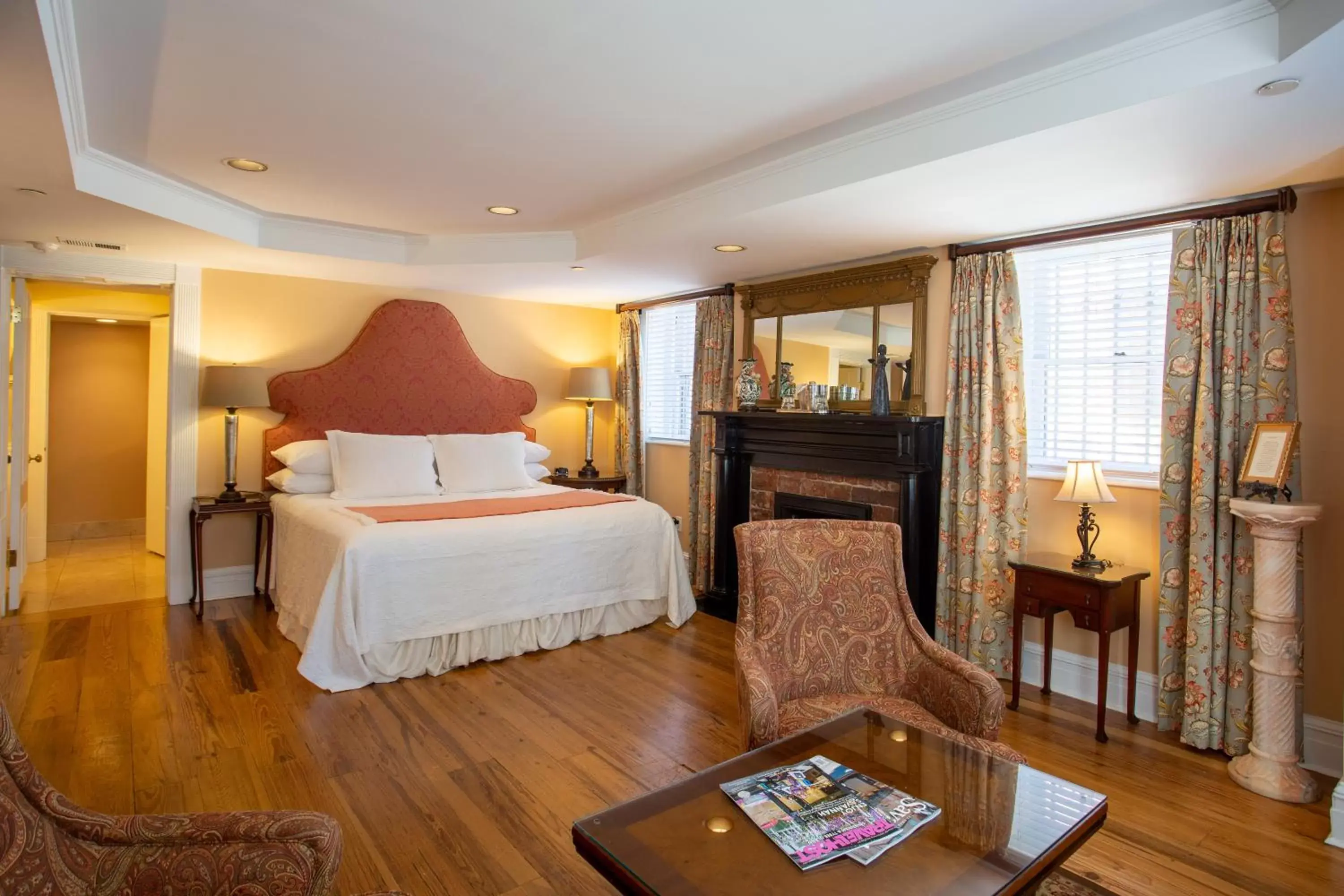 Bedroom, Bed in Kehoe House, Historic Inns of Savannah Collection