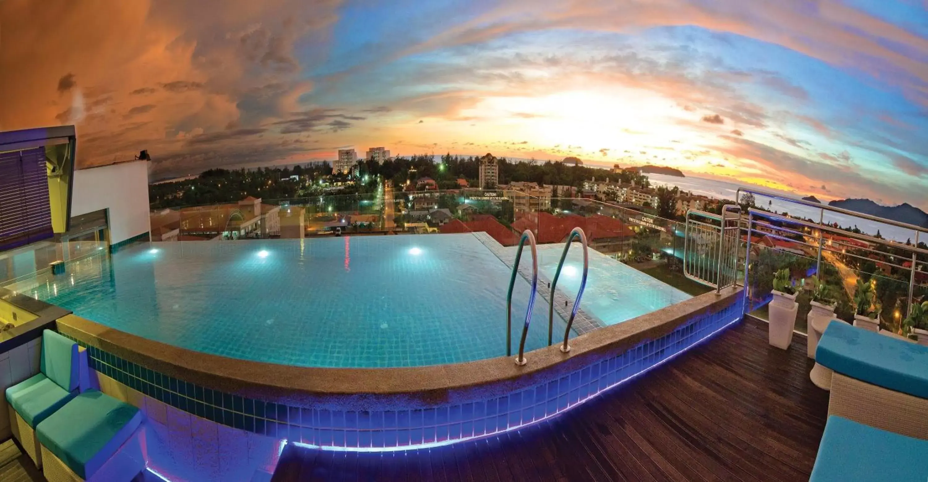 City view, Swimming Pool in C'haya Hotel